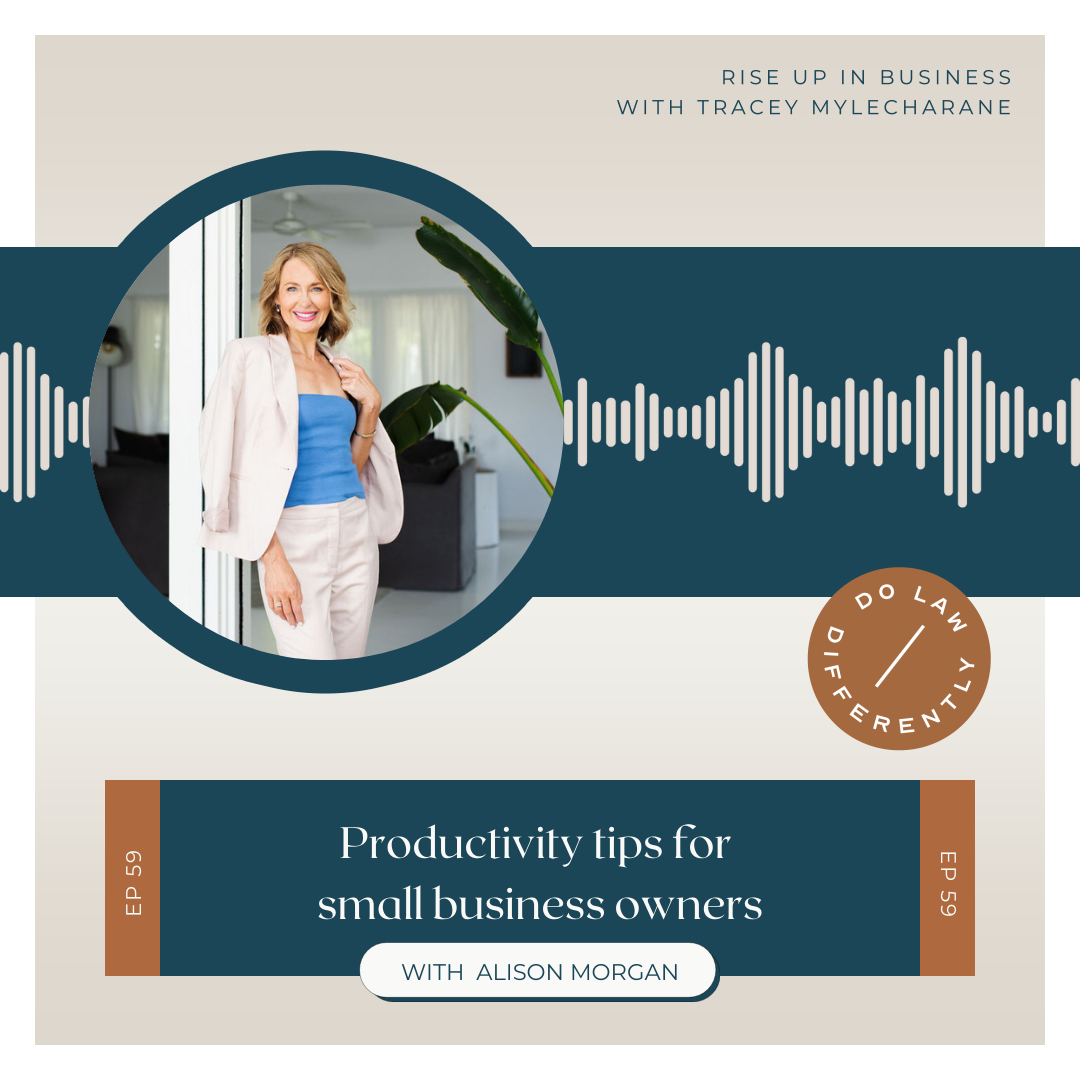 #59 Productivity tips for small business owners, with Alison Morgan