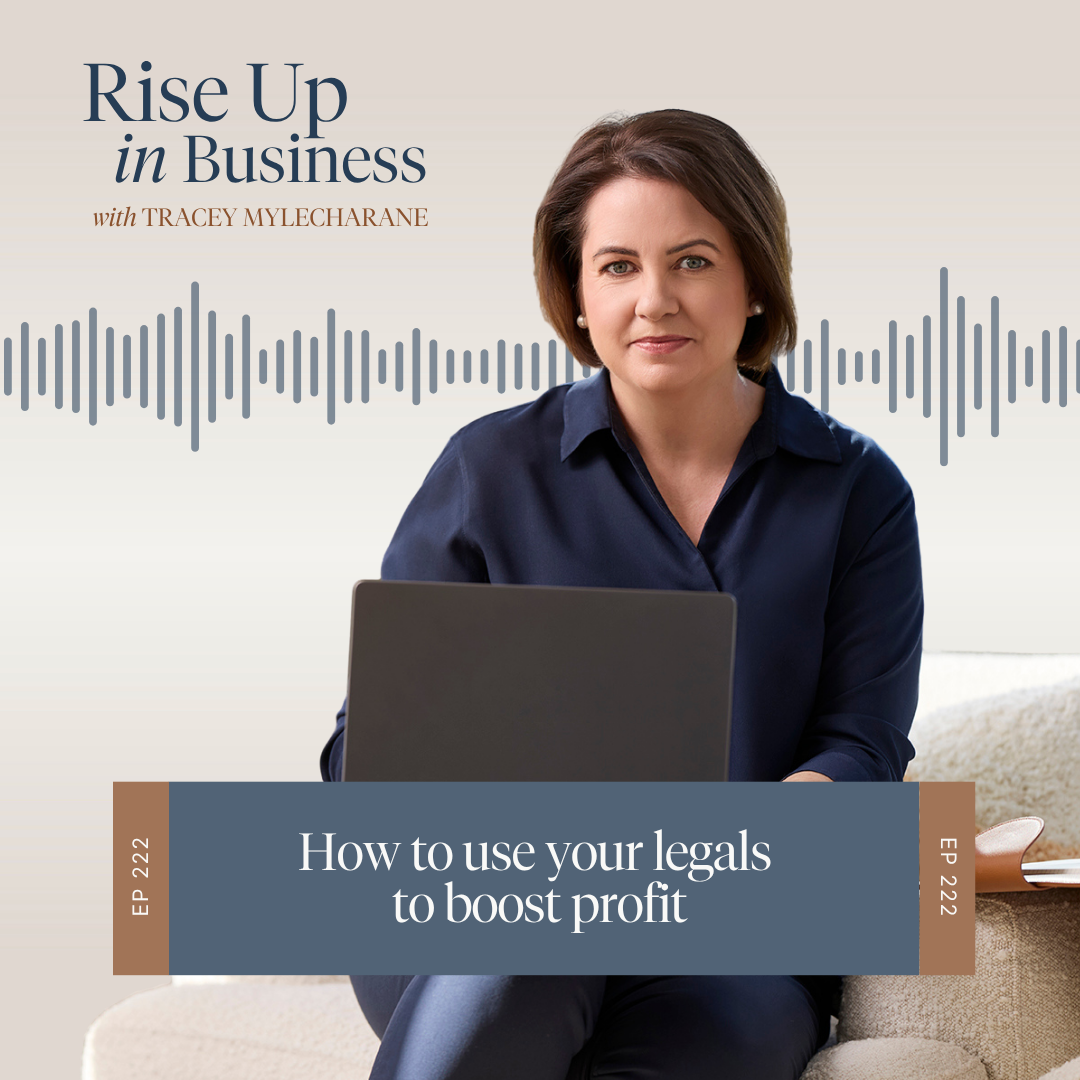 #222 - How to use your legals to boost profit