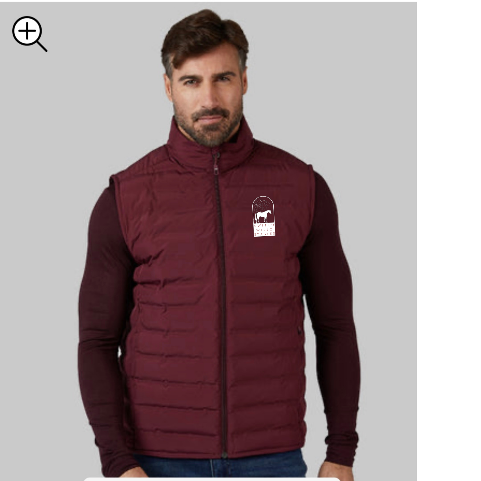 Men's Lightweight Vest with front logo