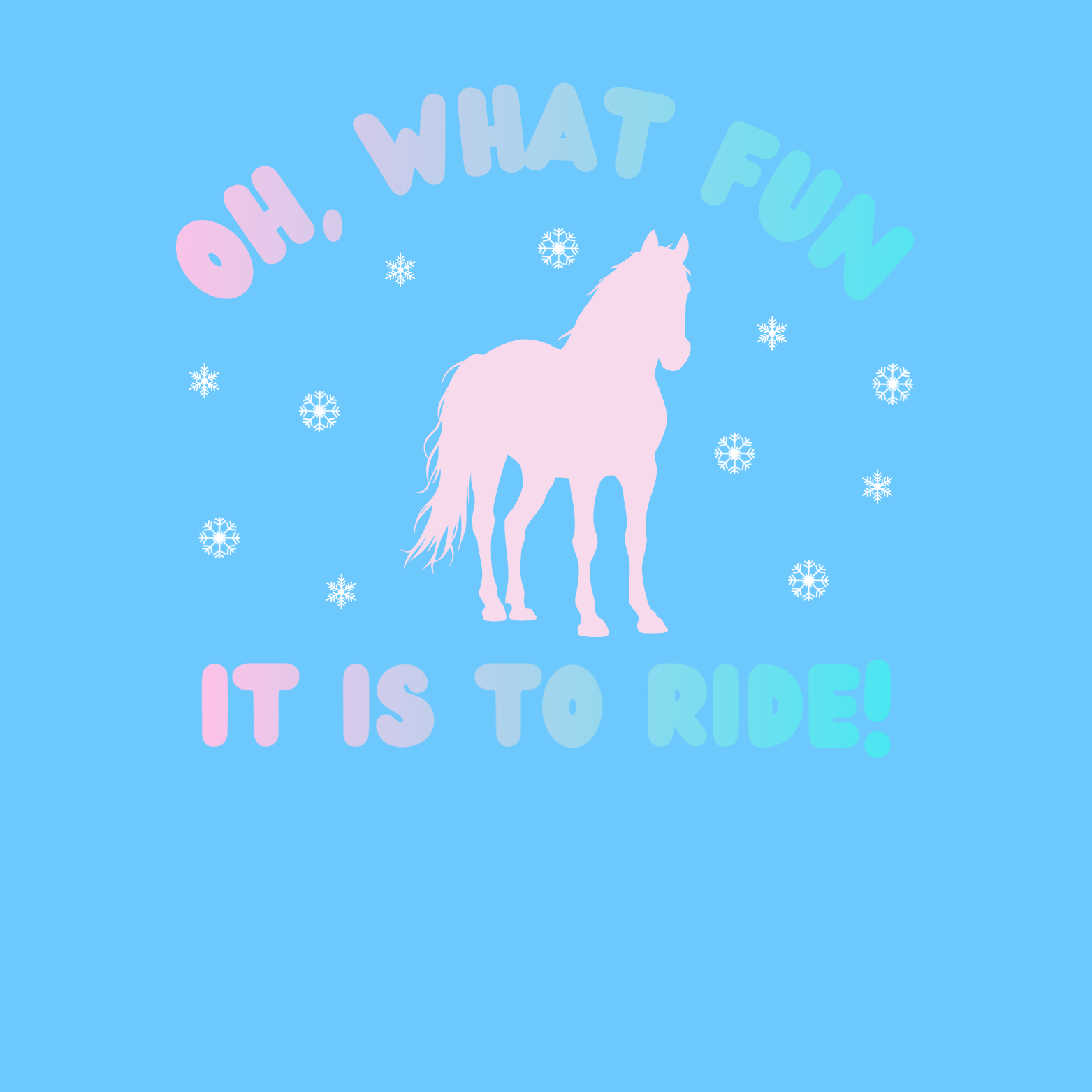 Oh, What Fun It Is To Ride