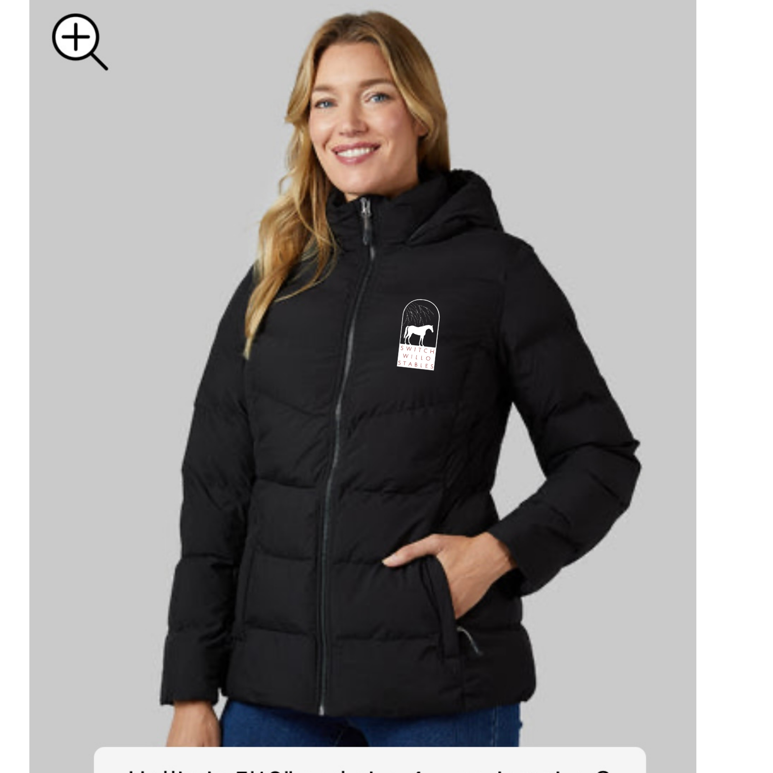 Women's Midweight Sherpa-Collared Jacket with front logo