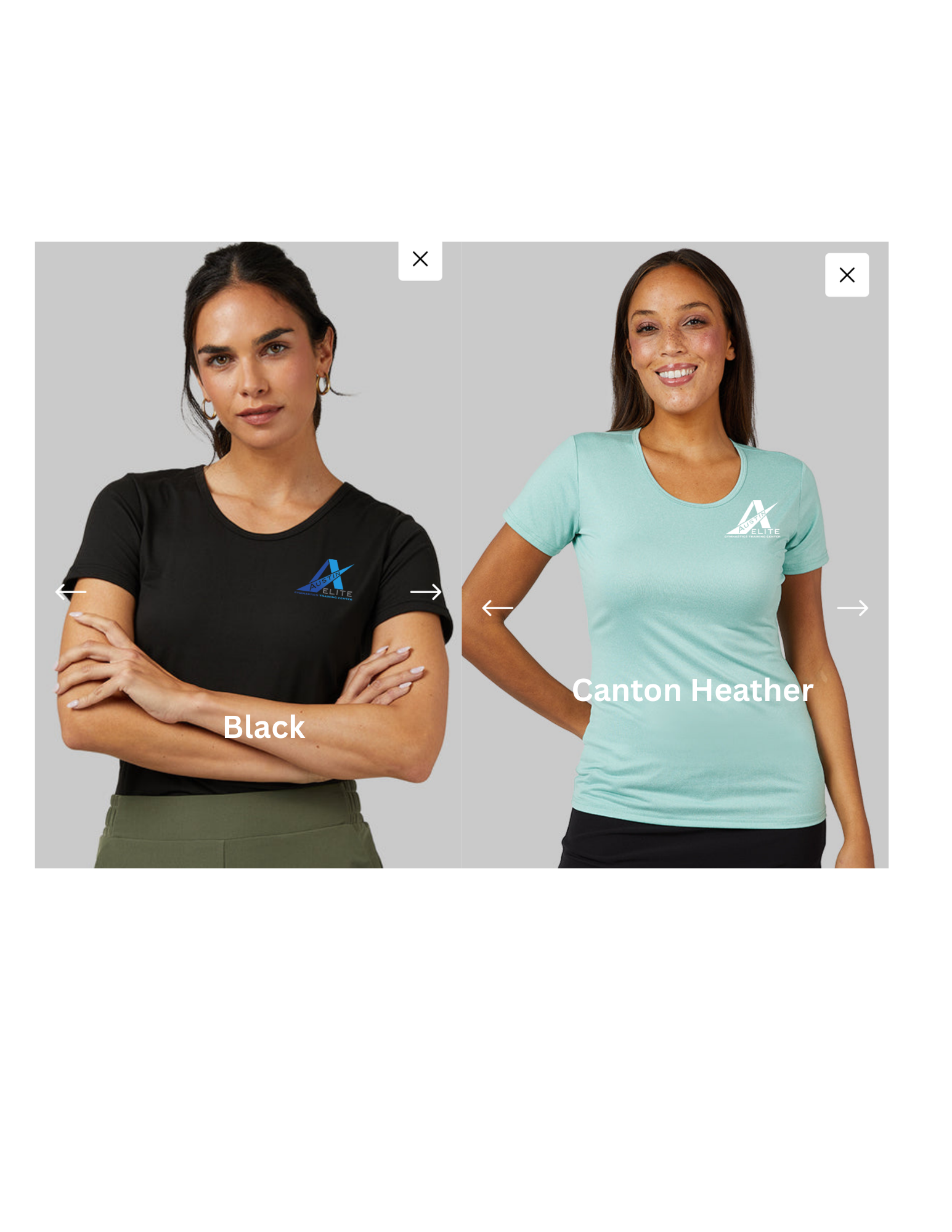 Women's Cool Fitted T-Shirt With AEG Logo