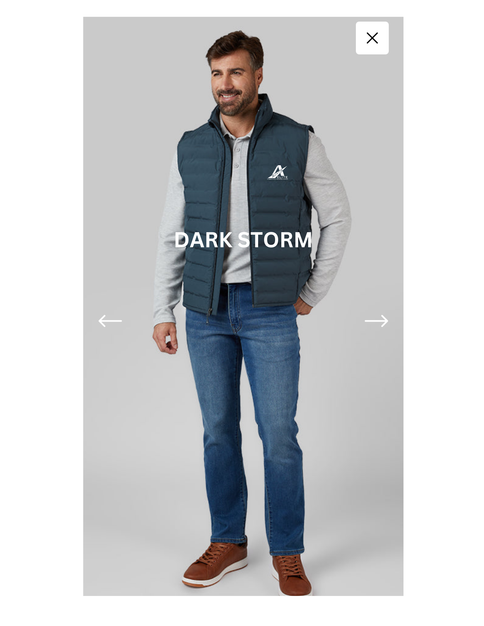 Men's Lightweight Vest with front AEG logo