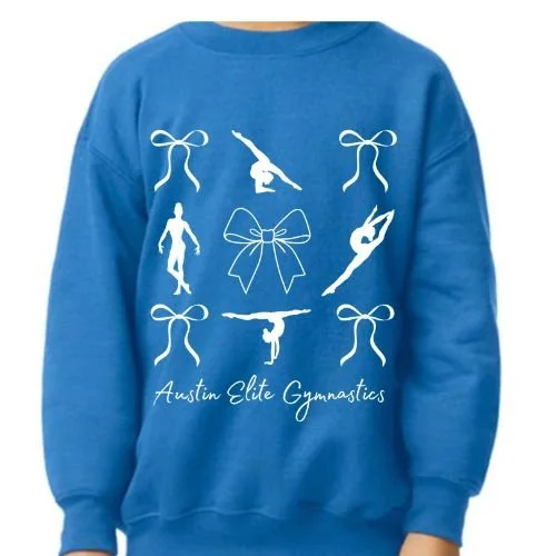 YOUTH Gildan Heavy Blend 50/50 Fleece Crew Sweatshirt (Choose Your Design)