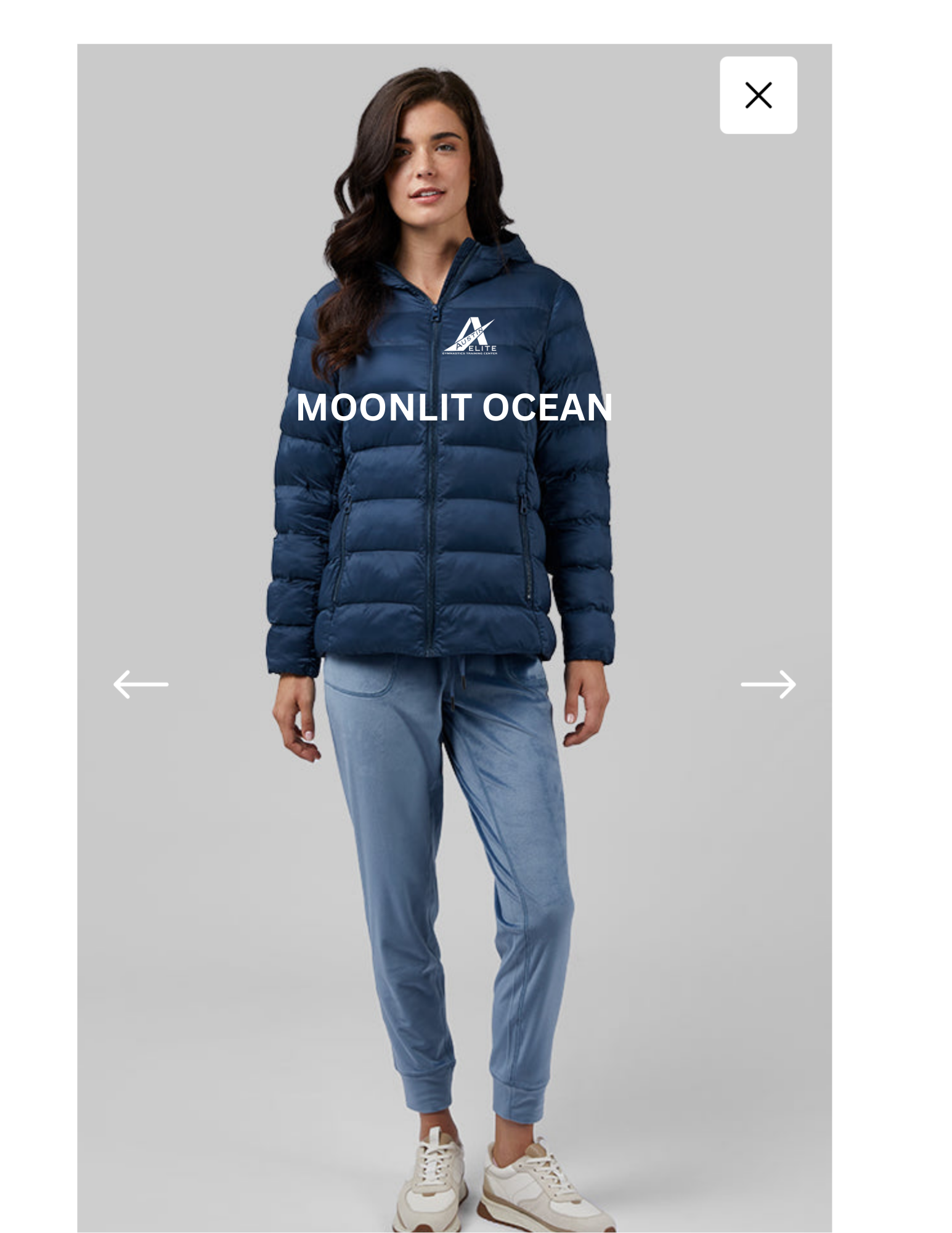 Women's Lightweight Jacket with front AEG logo