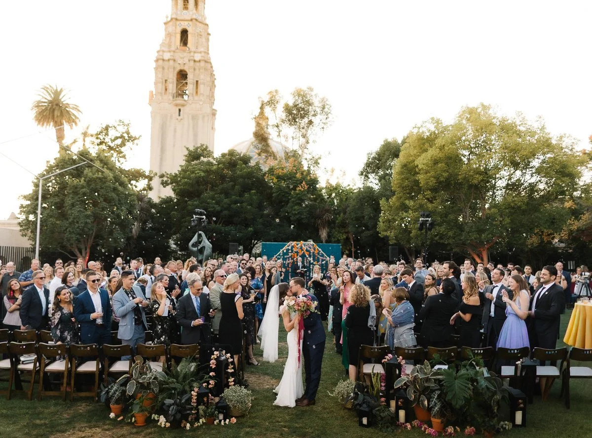 Balboa Park San Diego Fine Art Wedding