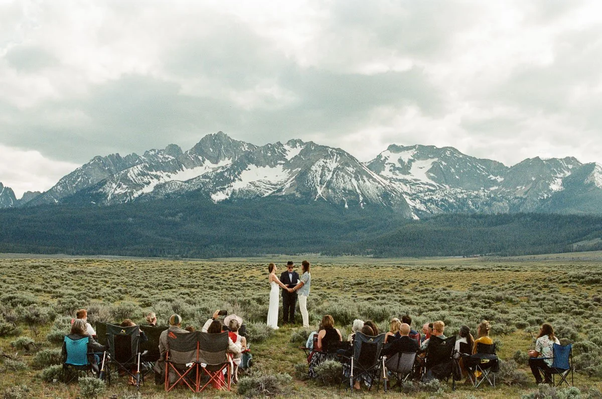 Stanley Idaho Wedding Ceremony