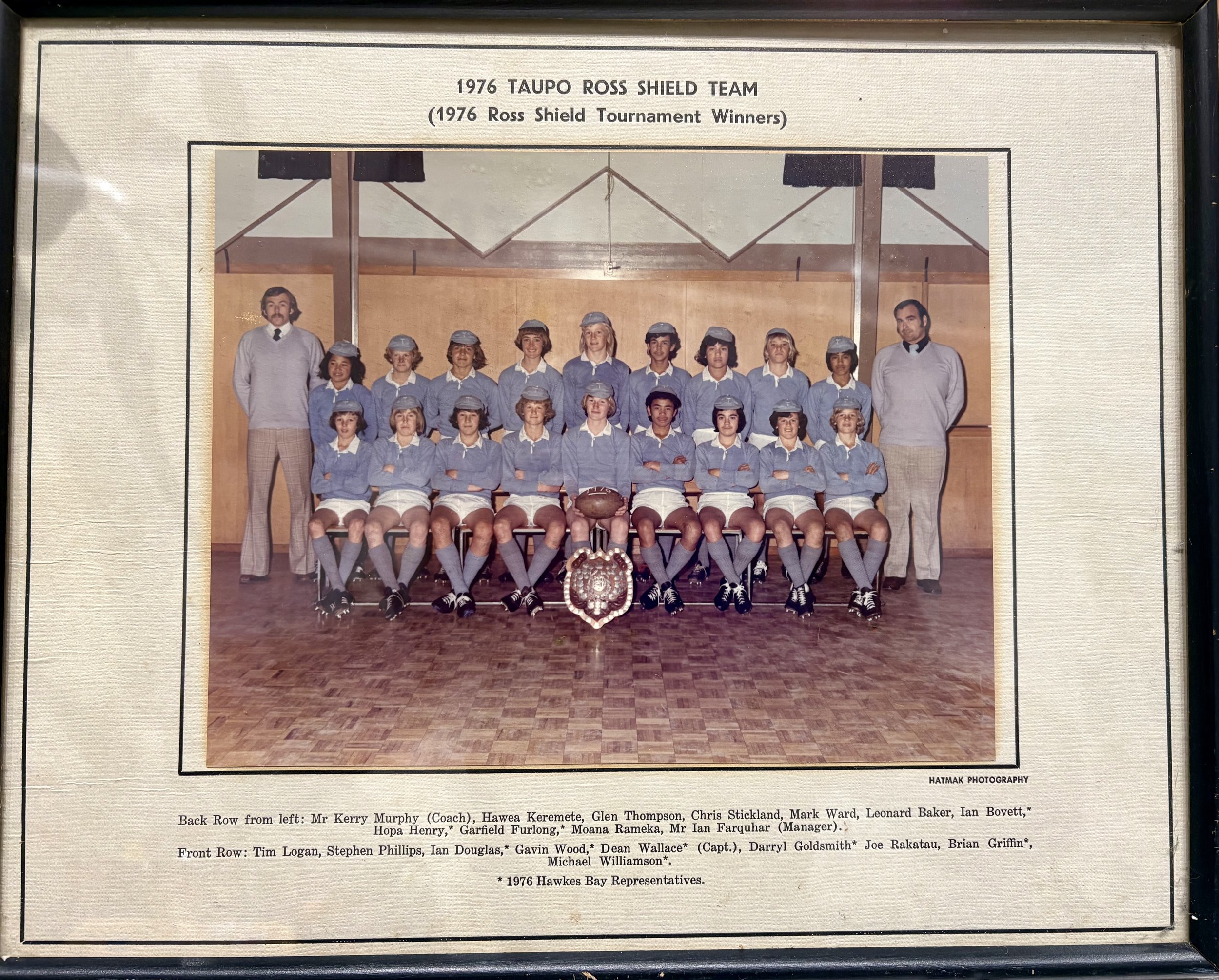 1985 - CHB Ross Shield &amp; HB Ross Shield
