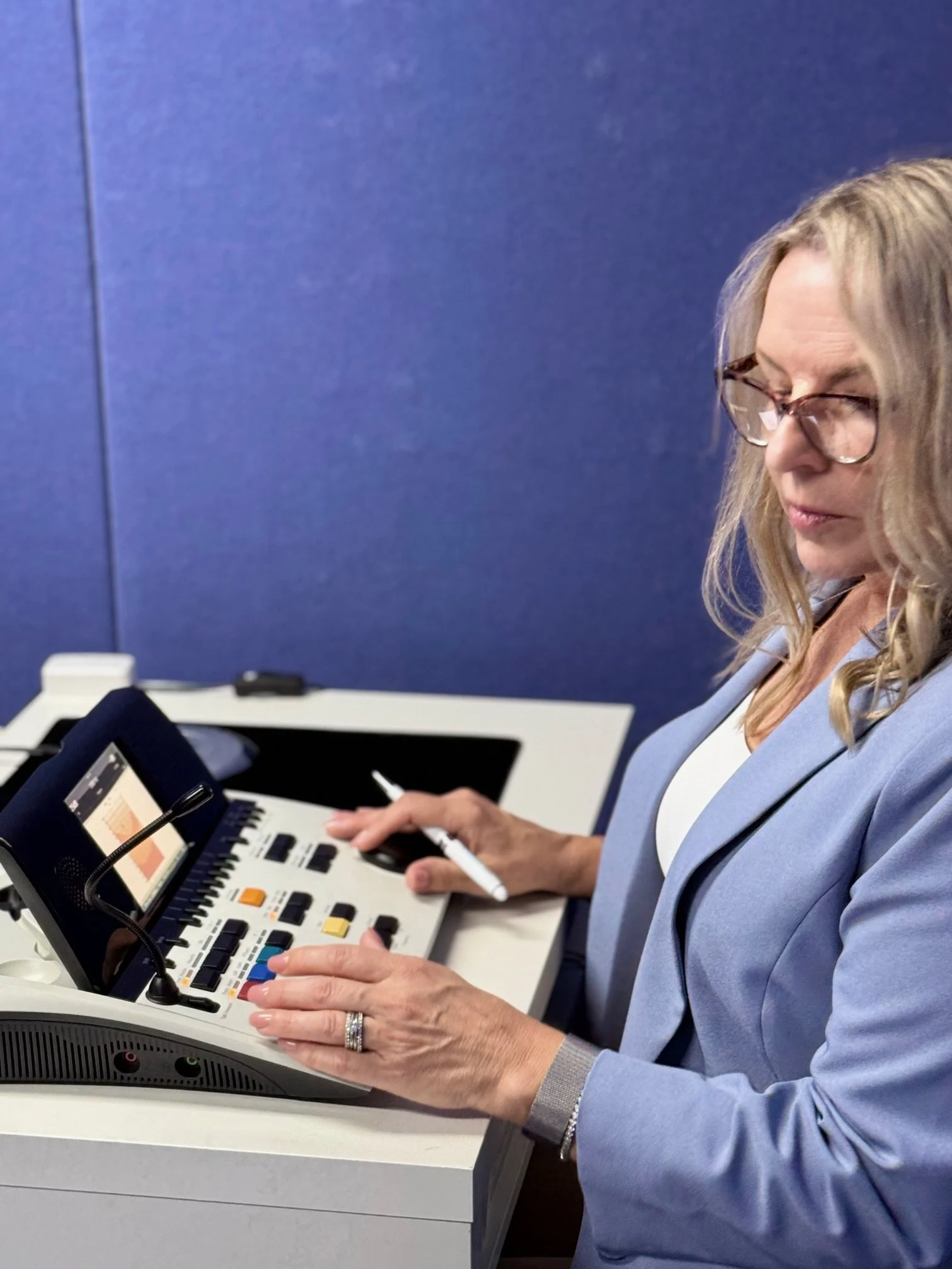 Audiologist Hearing Test