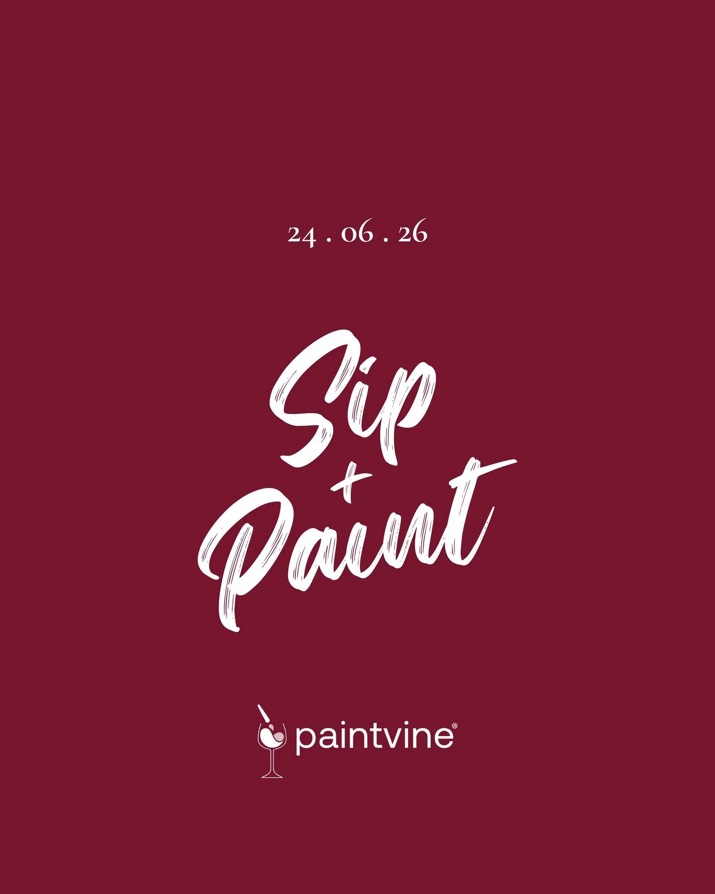 Our next Sip &amp; Paint is here, and this time we&rsquo;re teaming up with @trypaintvine to create the beautiful Piha Sunset.⁠
⁠
No experience needed - just bring yourself and get ready for a fun evening of creativity, wine, and good company.⁠
⁠
You