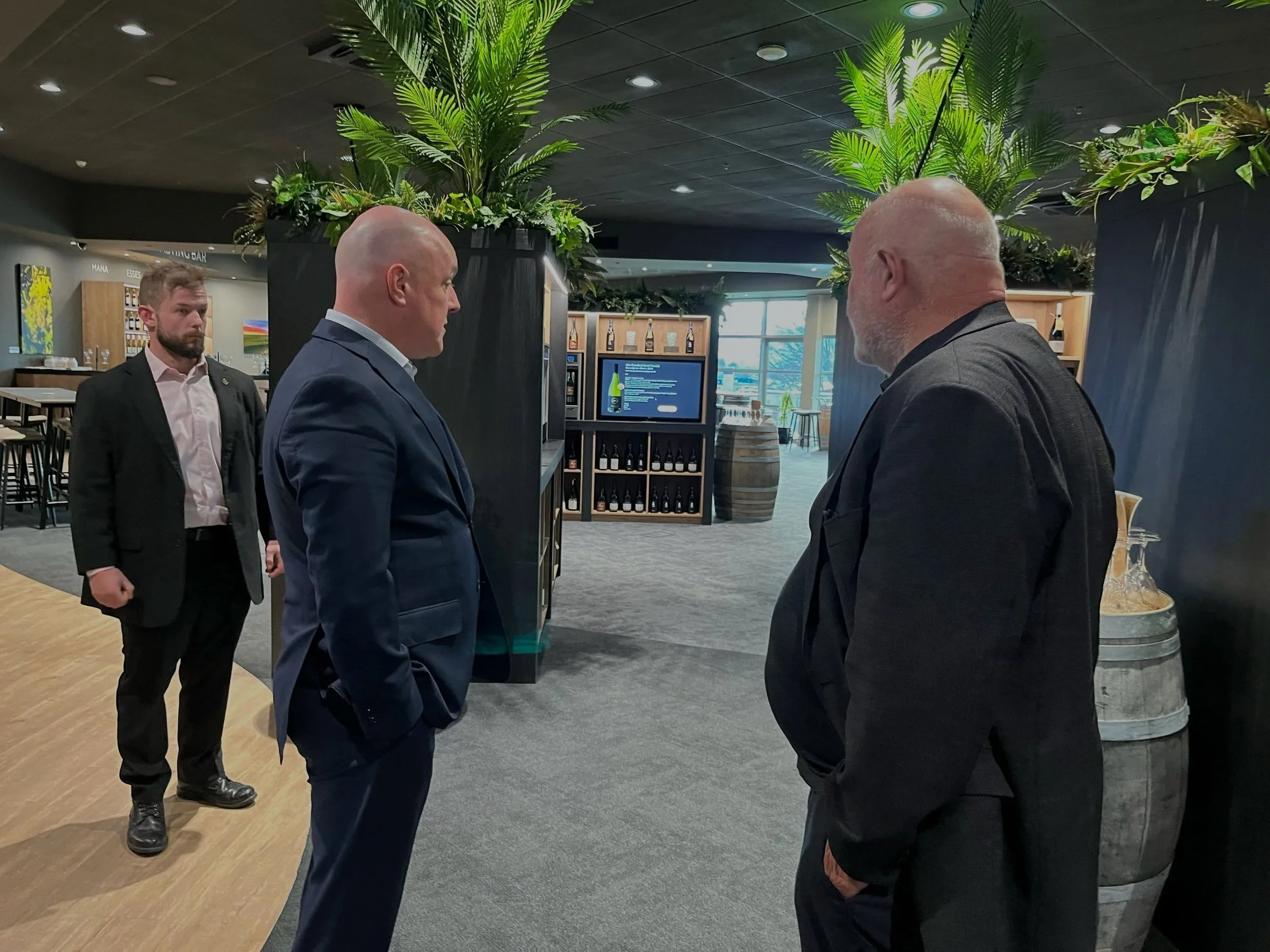A privilege to welcome Prime Minister @christopherluxon to The Alfred precinct today.

Alongside Chris Thornley, Chairman of Alfred Taylor Developments, the visit included a tour through Wine + Food Experience Marlborough, Oak &amp; Ivy, and a look a