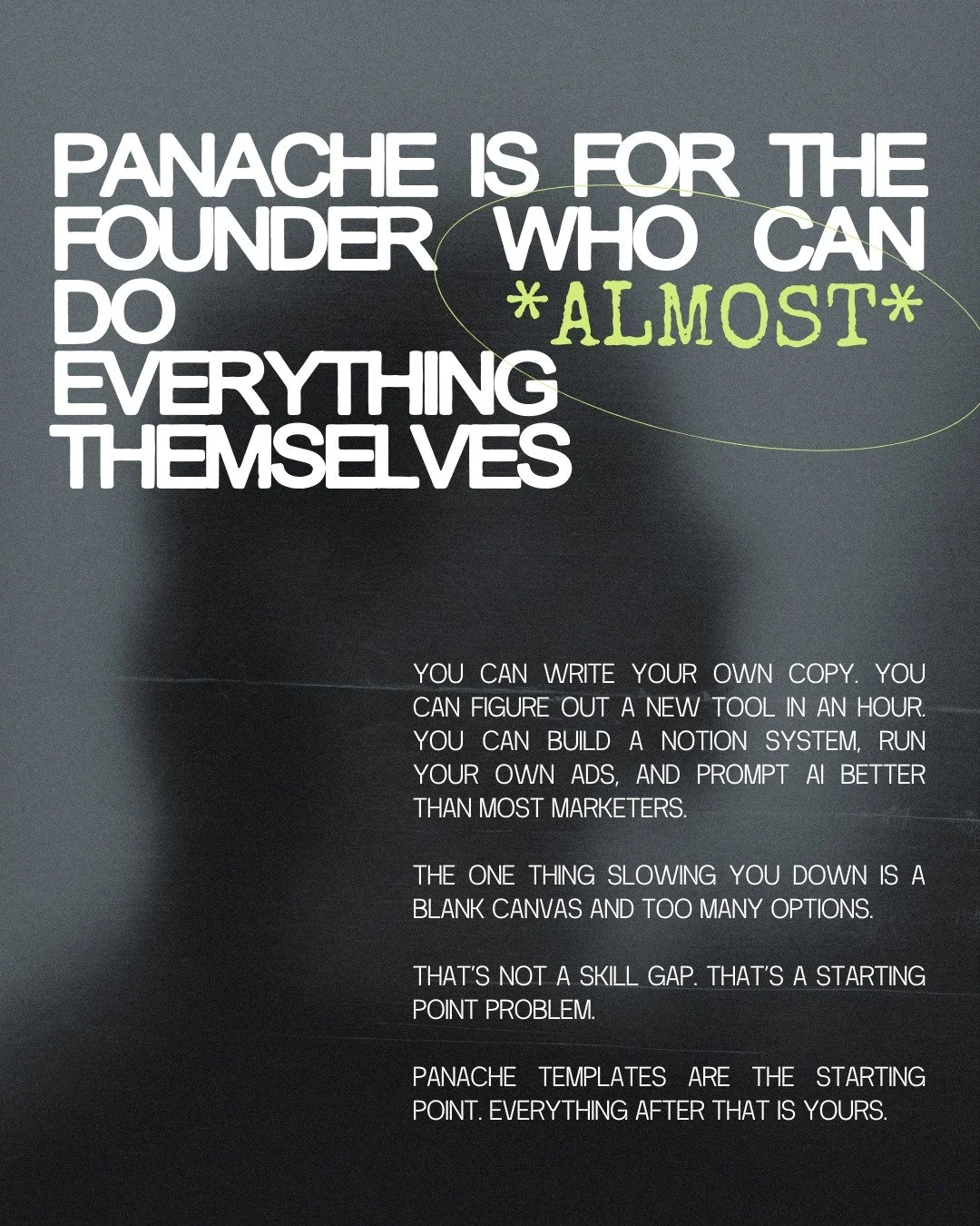 This is not for everyone. It is for the multi talented founder who already knows how to figure things out.

You are not waiting for someone to explain the tools to you. You are not afraid of a learning curve. You just do not want to spend three weeks