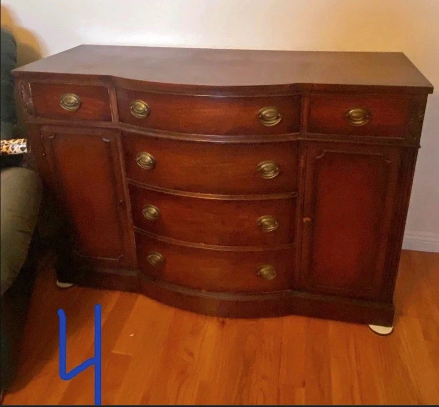 Wendy's Commissioned Duncan Phyfe Sideboard