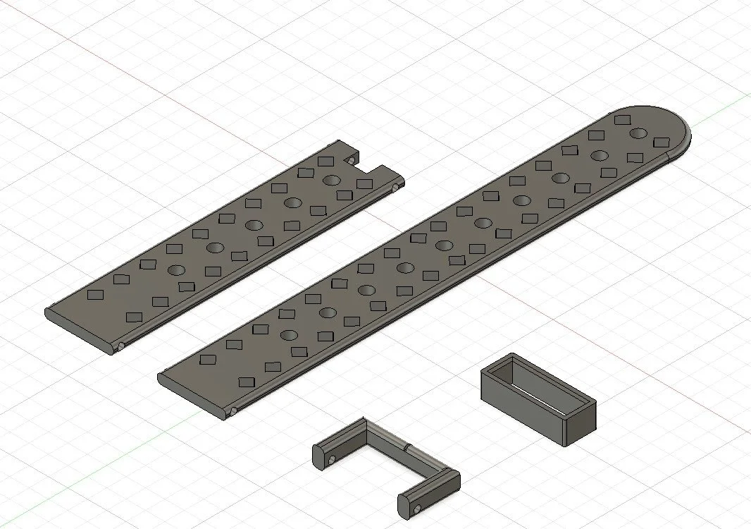 Precision TPU Wearables  Custom-engineered for ergonomic fit and durability. Flexible material design utilizing precise interlocking CAD assemblies.