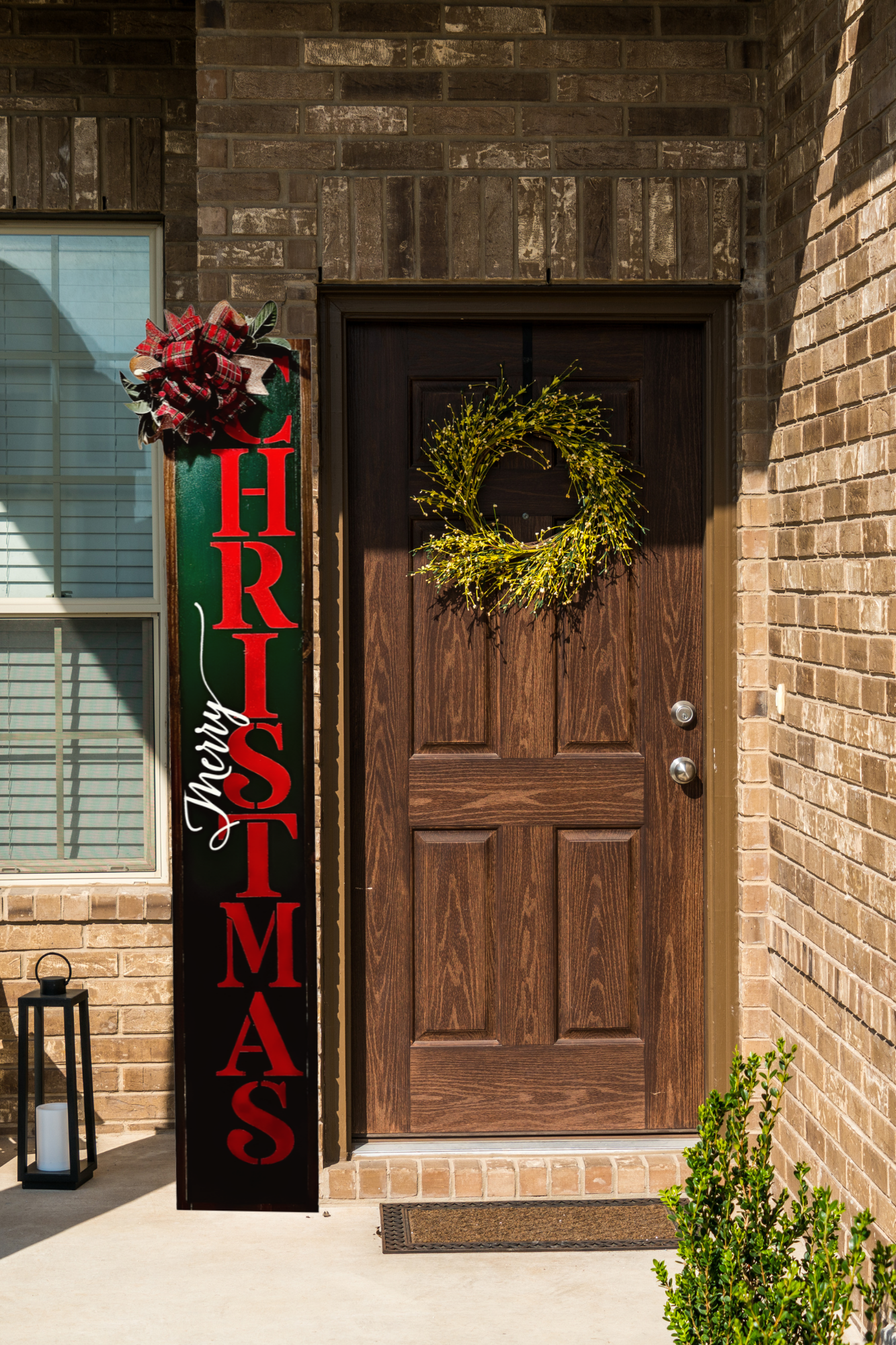 XL Merry Christmas Porch Sign