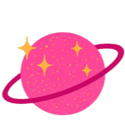 Orange starburst shape with pointed edges on a white background.