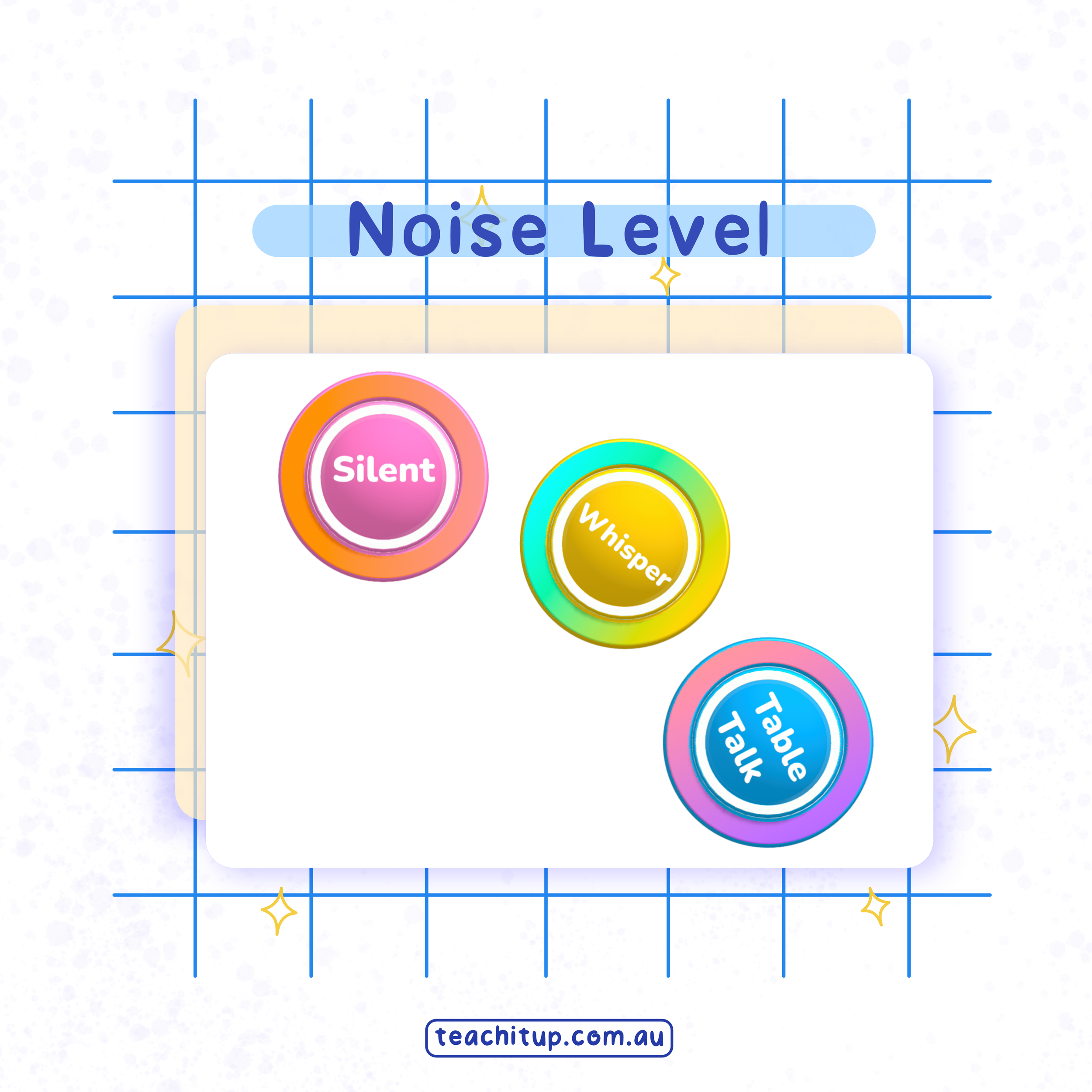 Classroom Noise Levels: Silent, Table Talk, Whisper