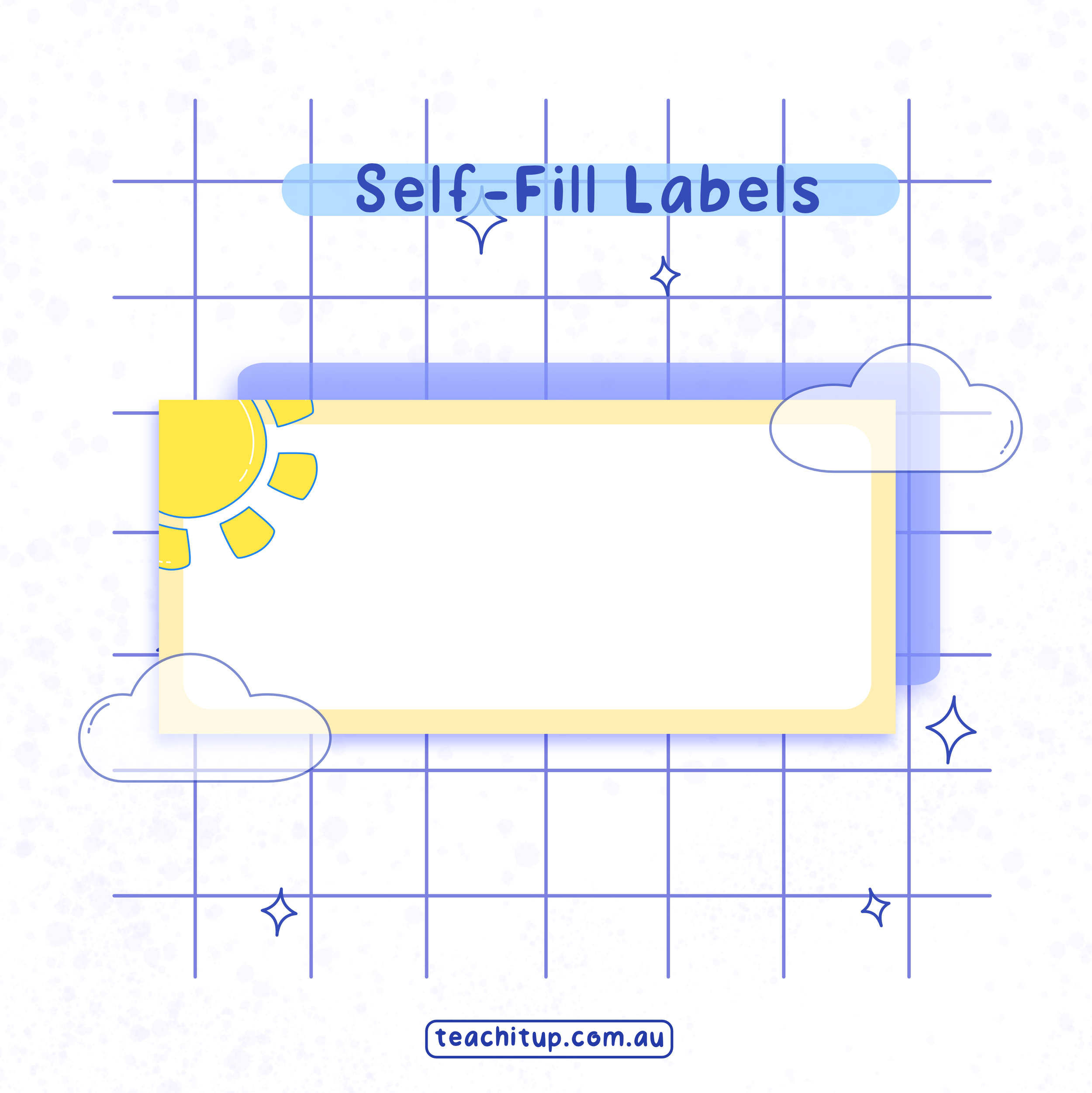 Classroom Self Fill Labels