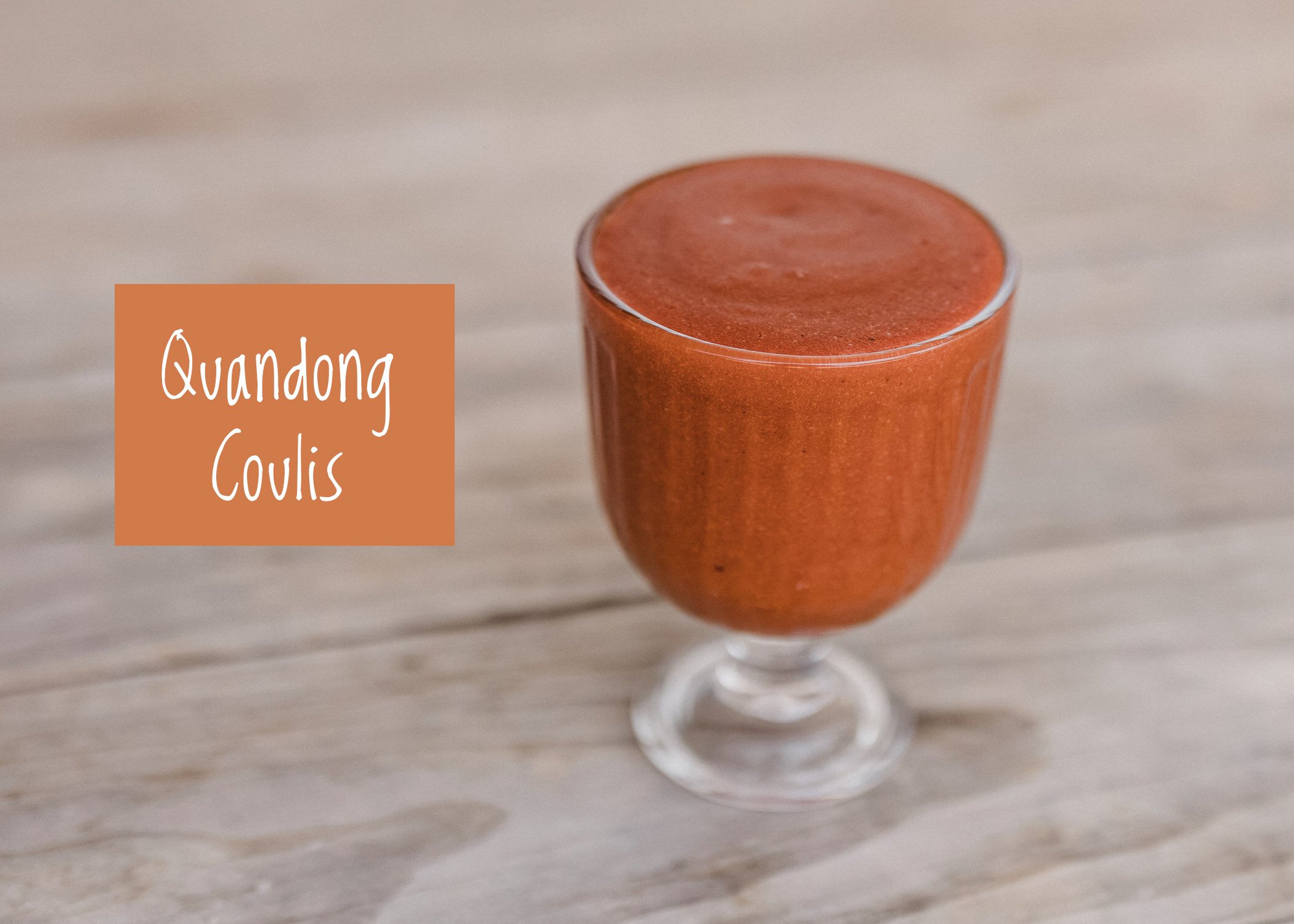 Quandong Coulis Recipe