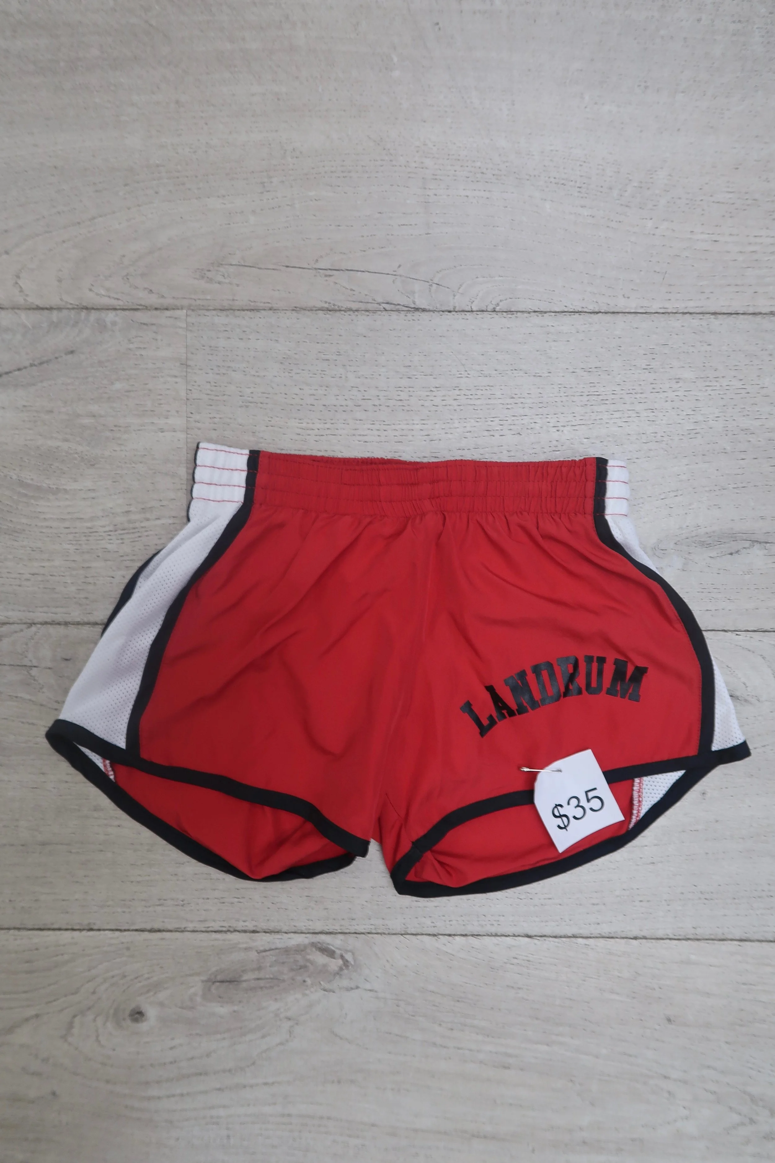 Landrum Red White and Black Shorts