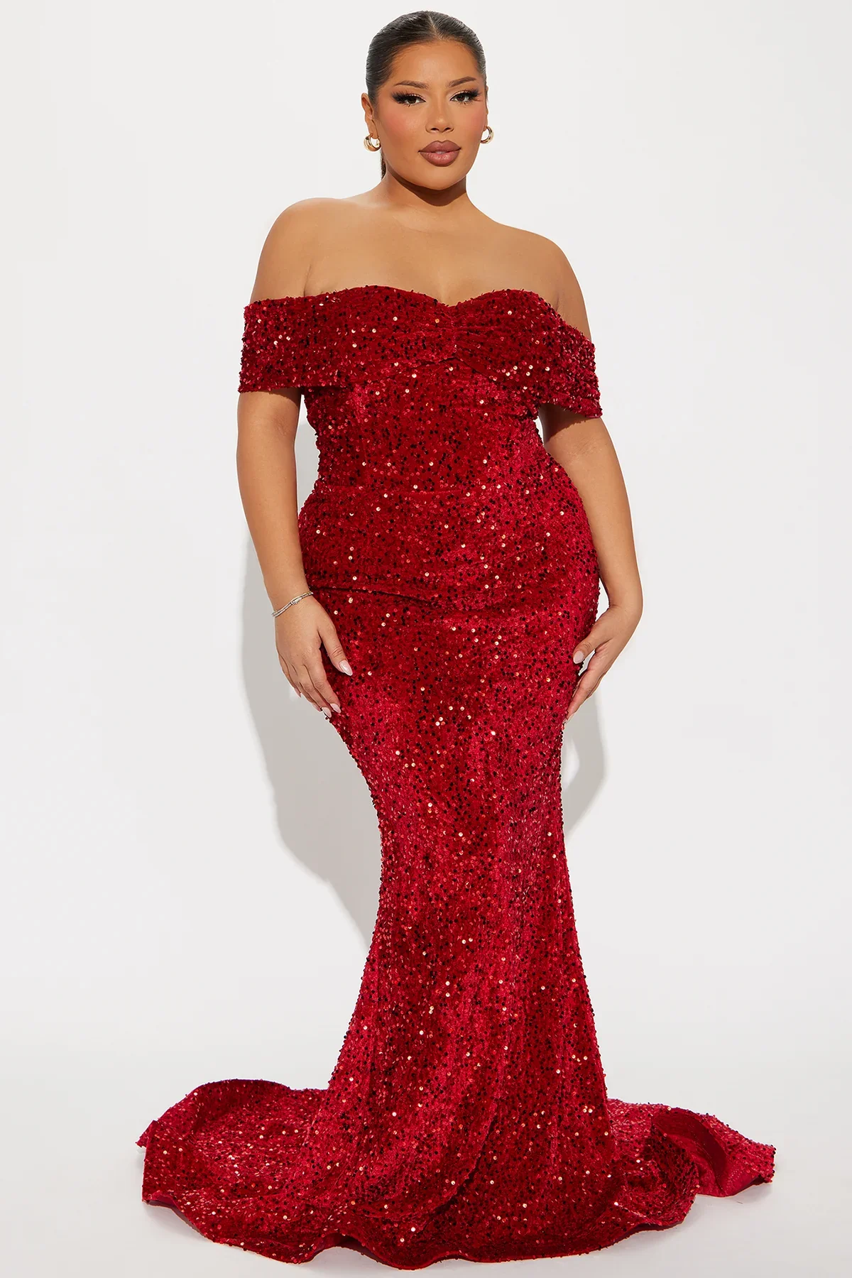 Sequin Maxi Gown