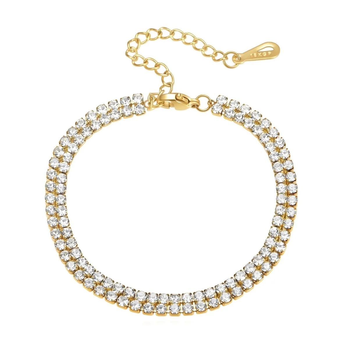 Double Tennis Bracelet