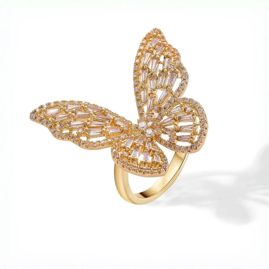 Butterfly Large Open Ring