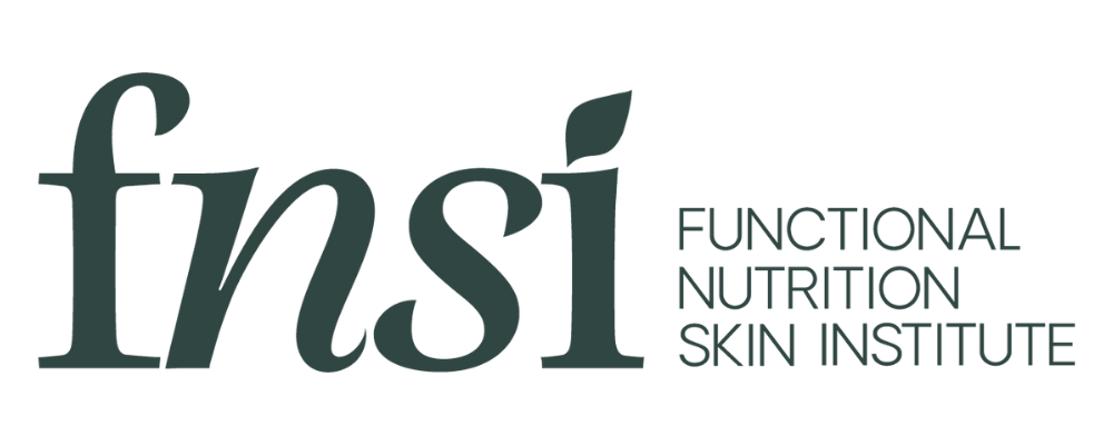 Logo of the Functional Nutrition Skin Institute with the acronym 'fnsi' and full name beneath.