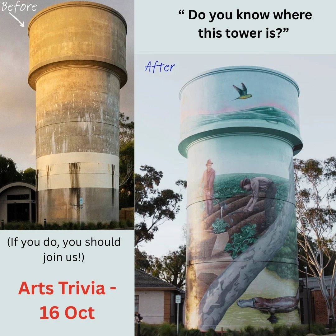Arts Assist's 25th Birthday celebration and fundraiser, Arts Trivia, is coming up this week! 🎉

If you are coming, we hope you and your teammates are busy testing each other on all things art-related, including the public art around Wyndham! Like th