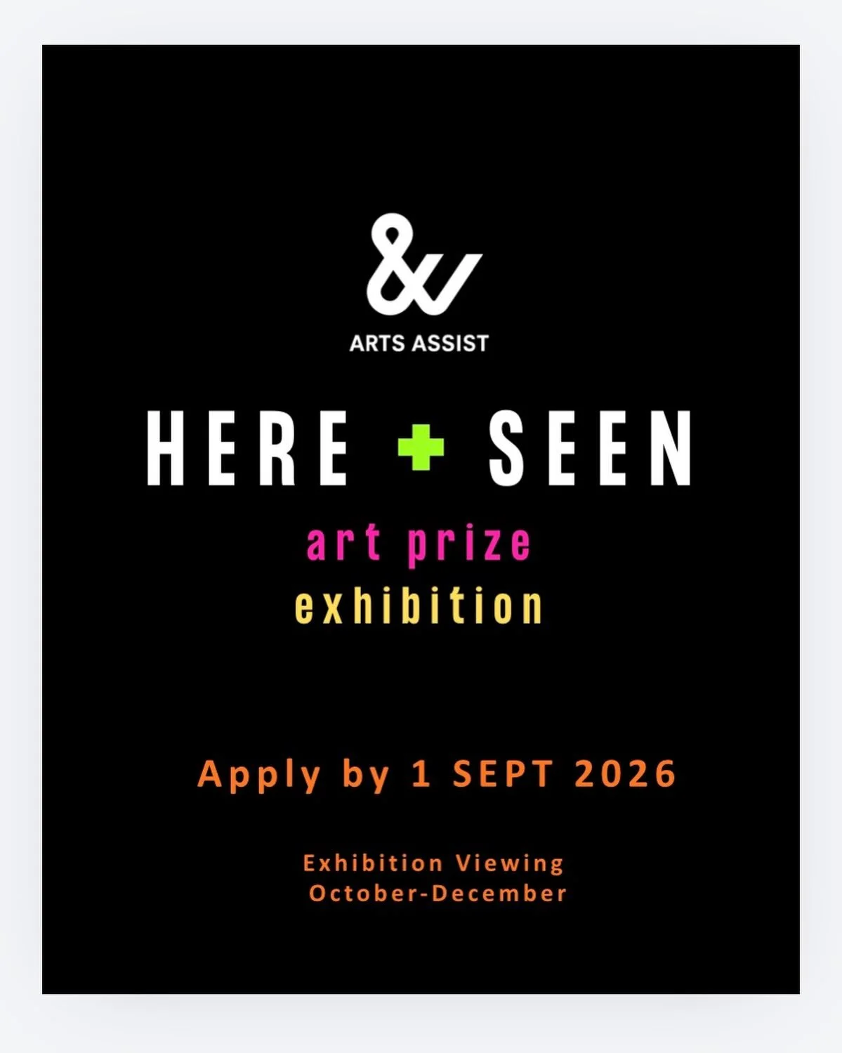 Time is ticking ⏰  Applications open &hellip;. There&rsquo;s still enough time. If you know someone who might need support to access this opportunity - please share 🙏 we are creating community 🕺🫶🎨🖼️🖌️🎉