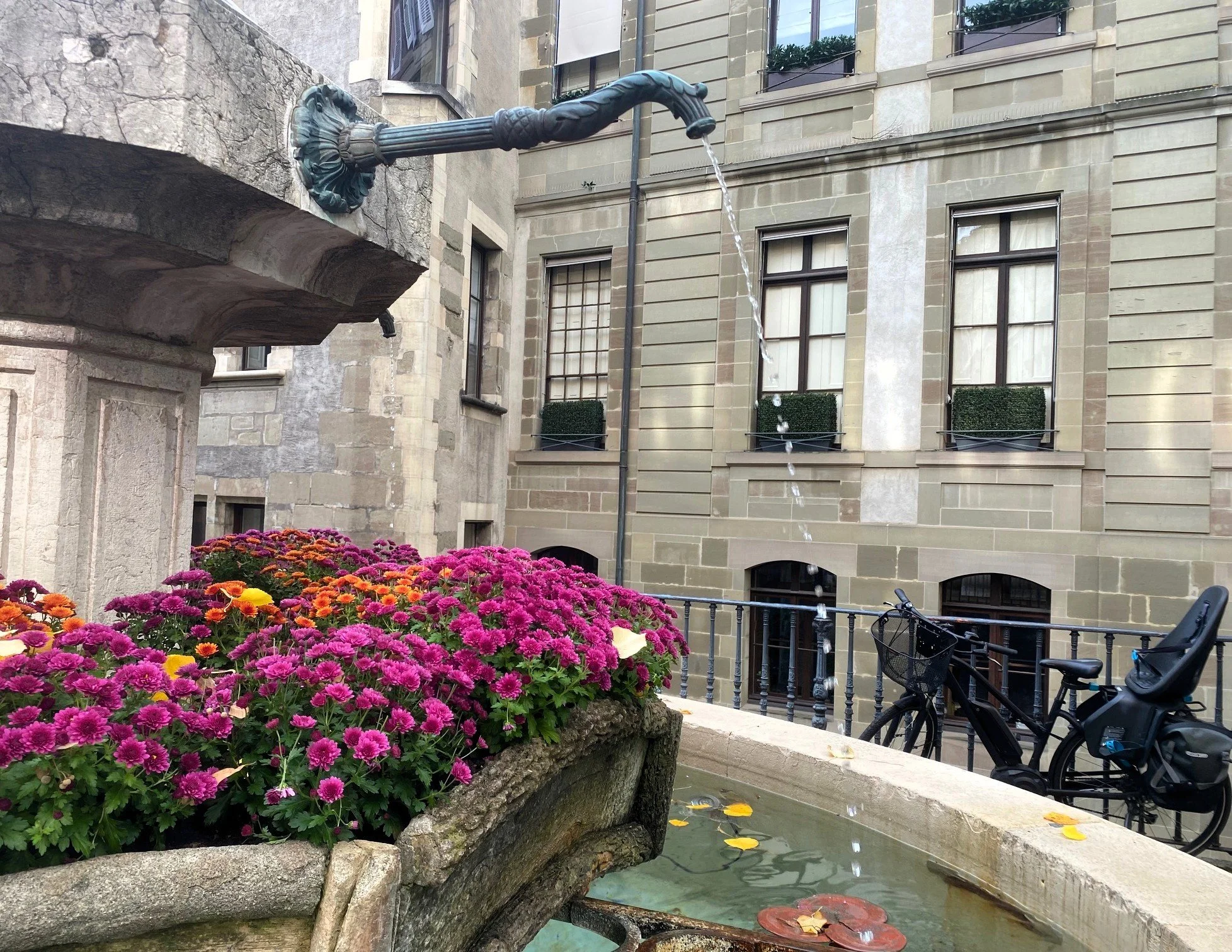 Les fontaines de mon village