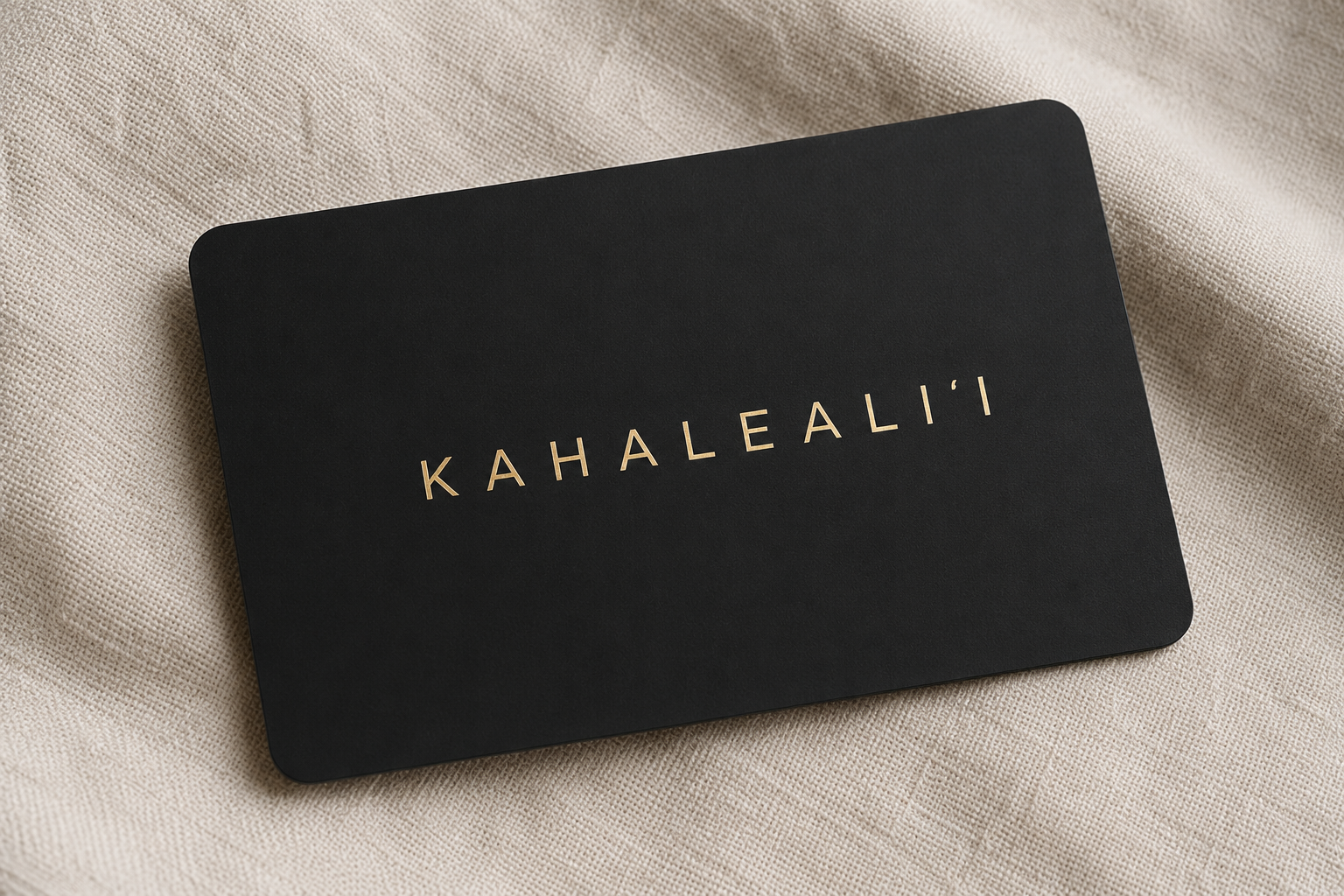 Kahaleali'i Gift Card
