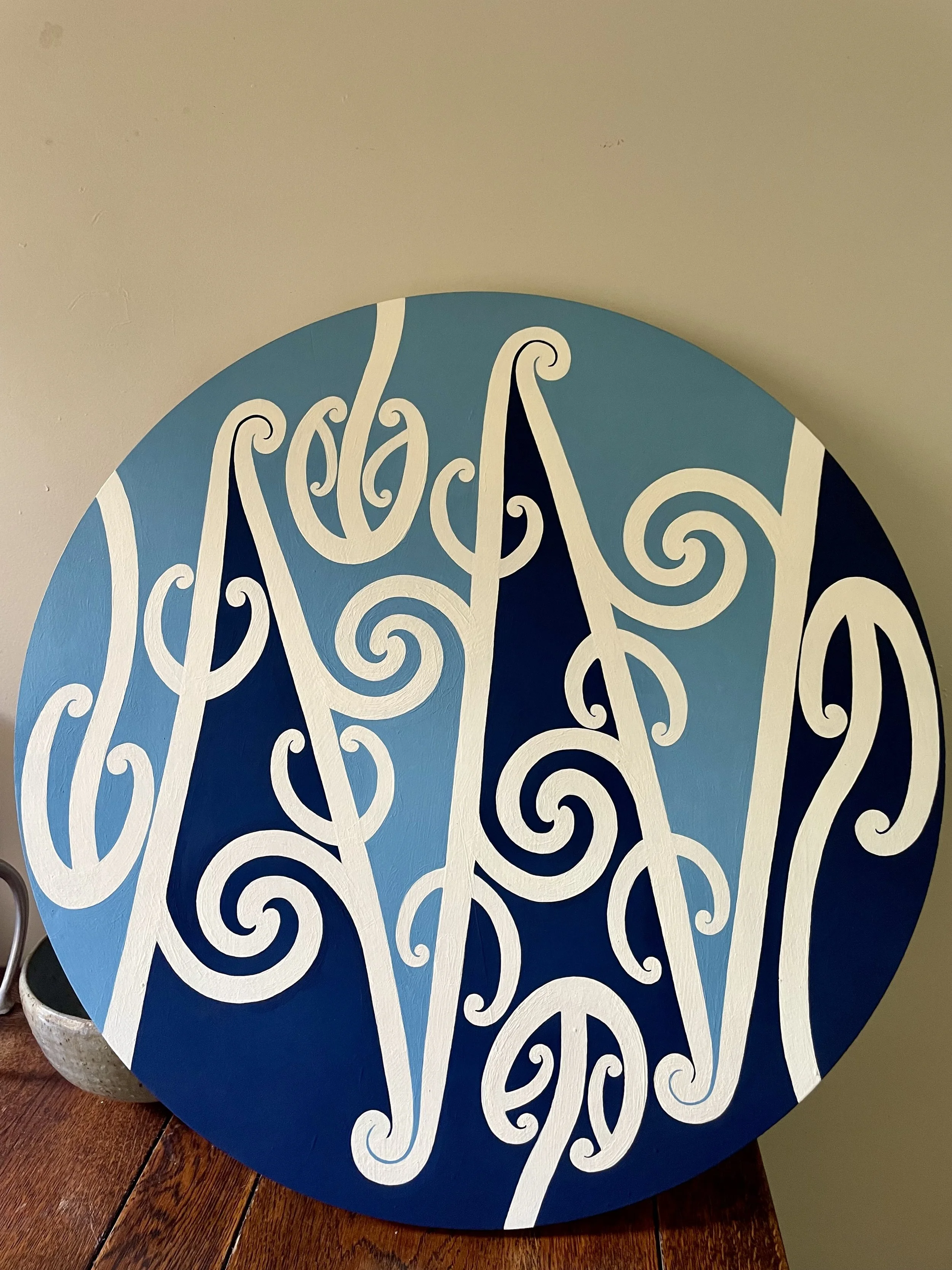Round Kowhaiwhai 2