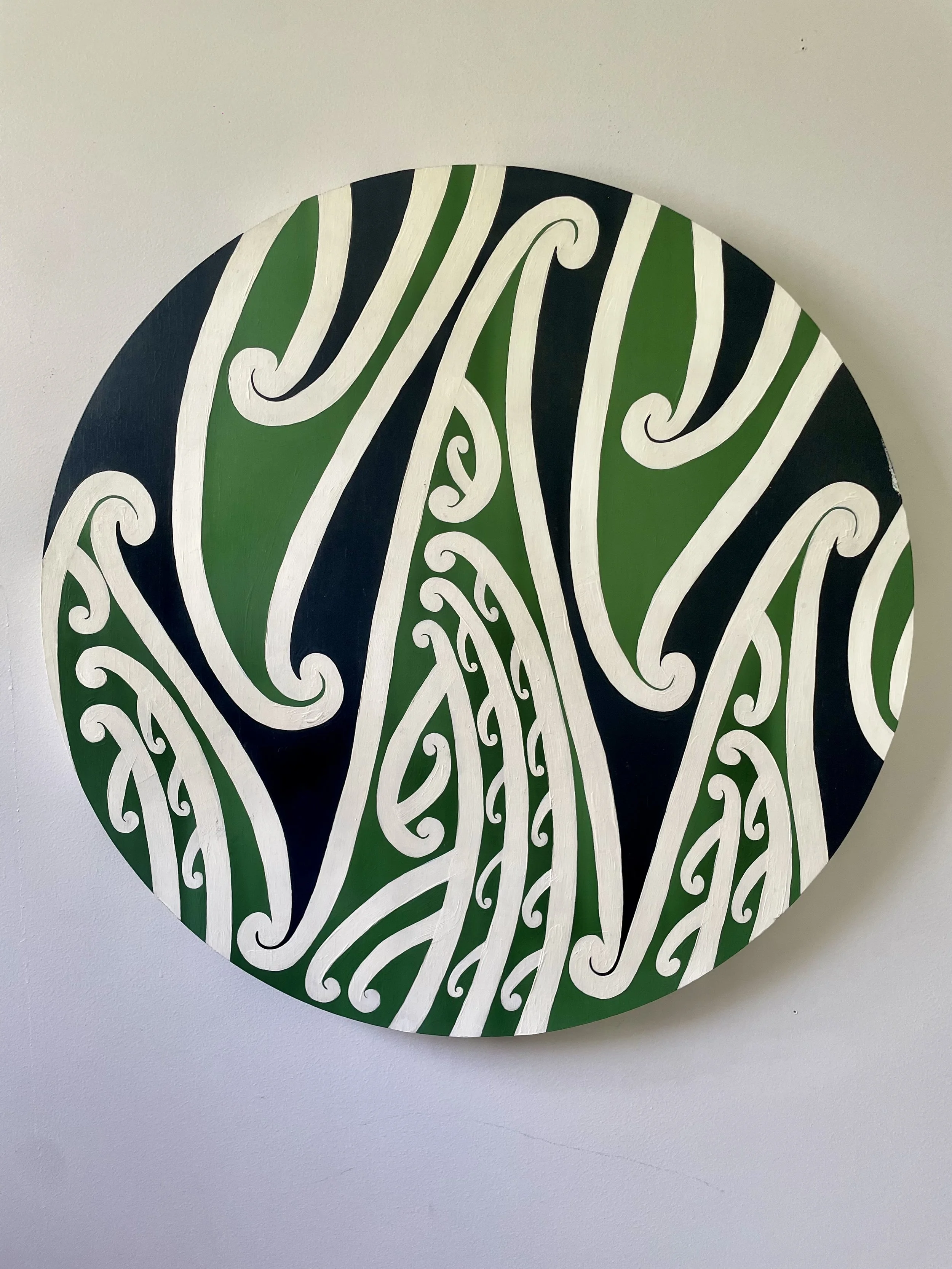 Round kowhaiwhai 1