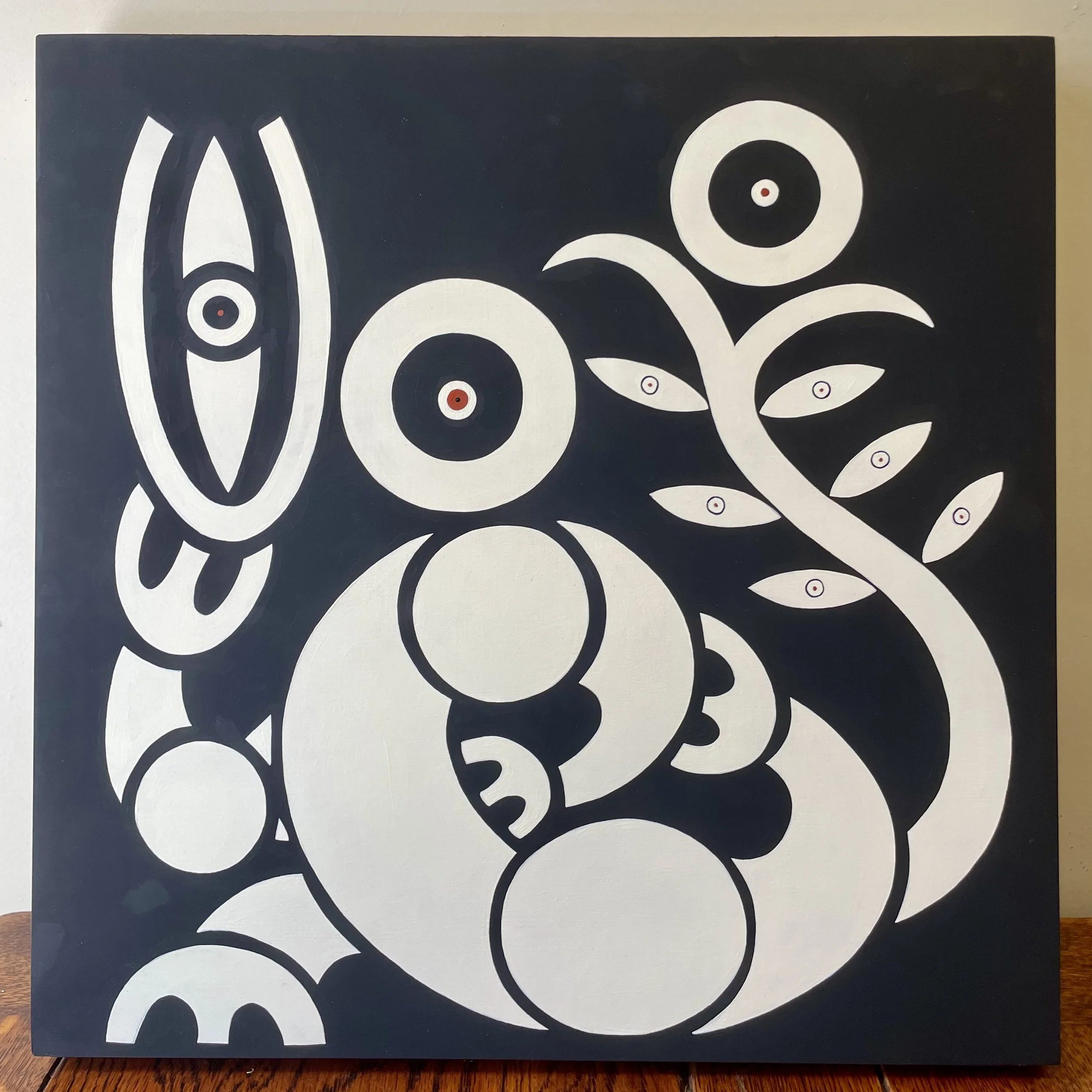 ‘Kaitiaki’ acrylic on board