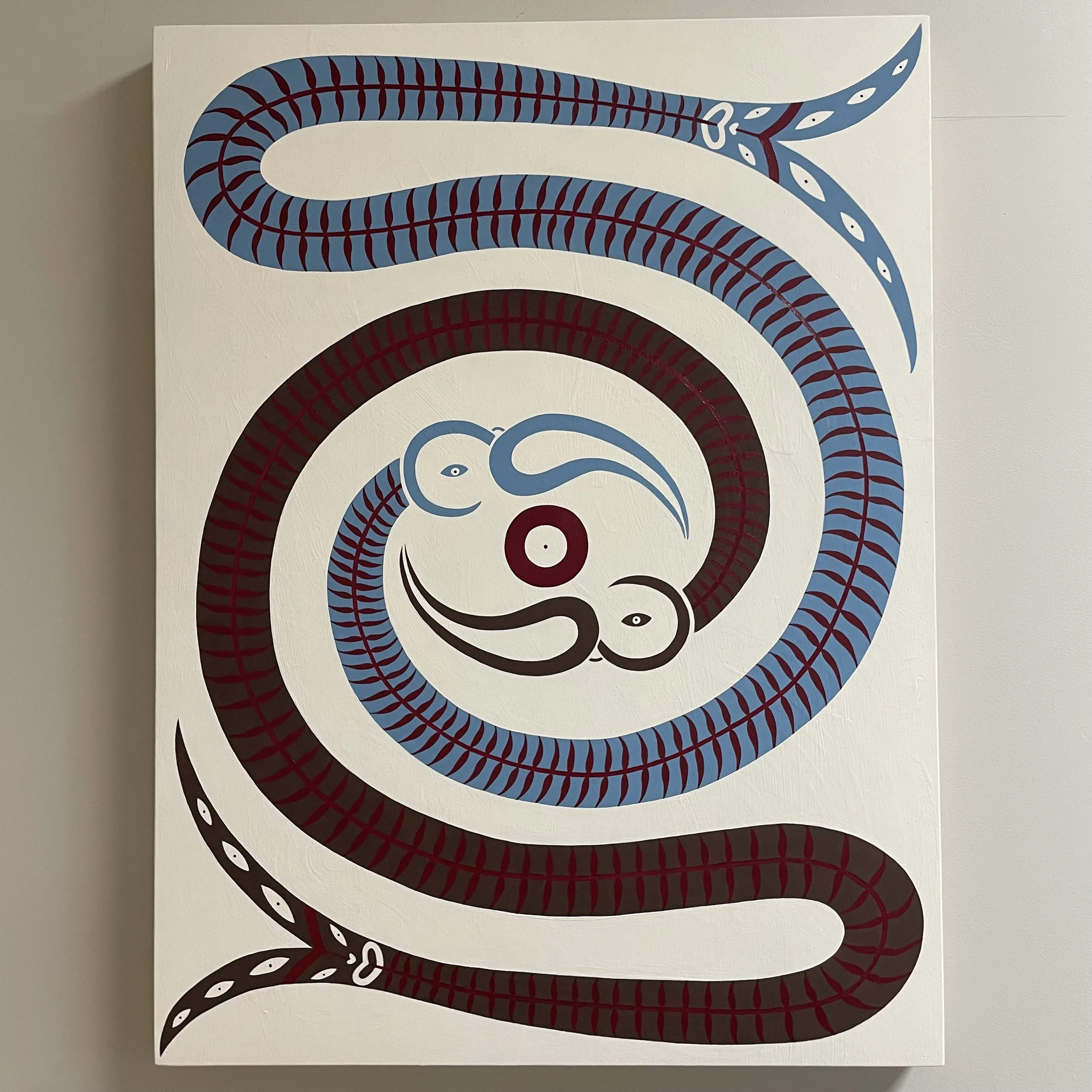 ‘Whakatupu’ acrylic on A1 board