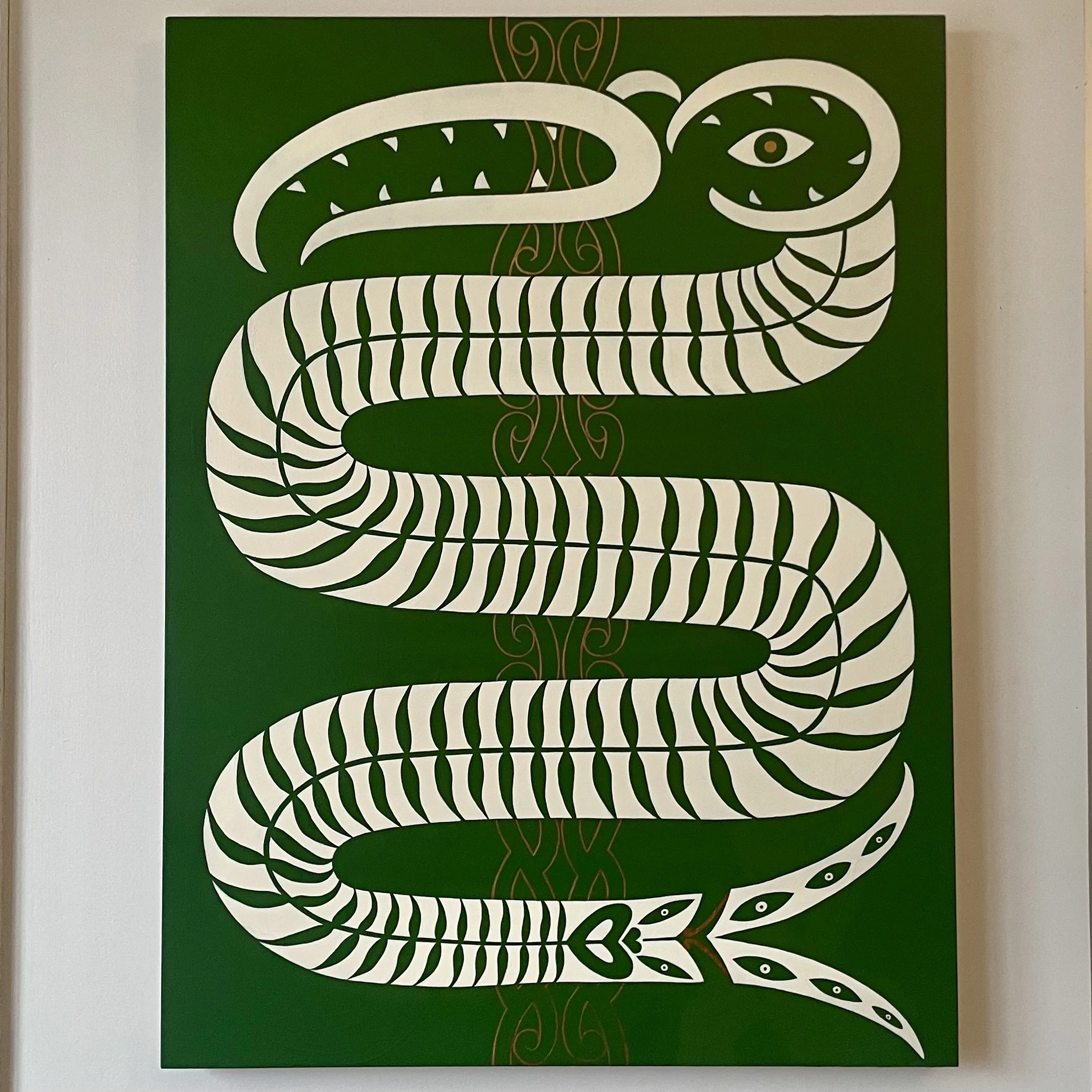 ‘Whiro’ acrylic on A1 board