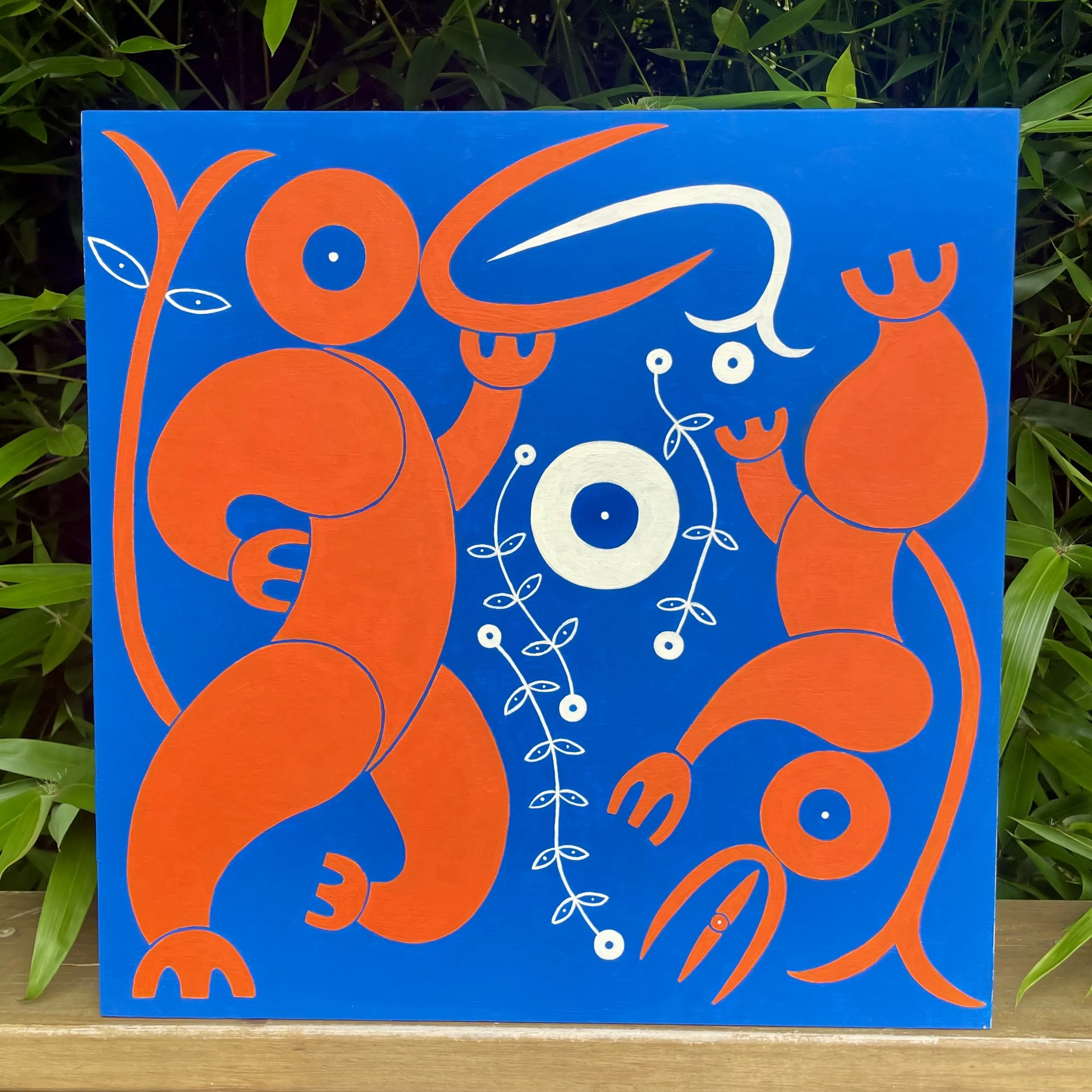 ‘Matakite’ acrylic on board