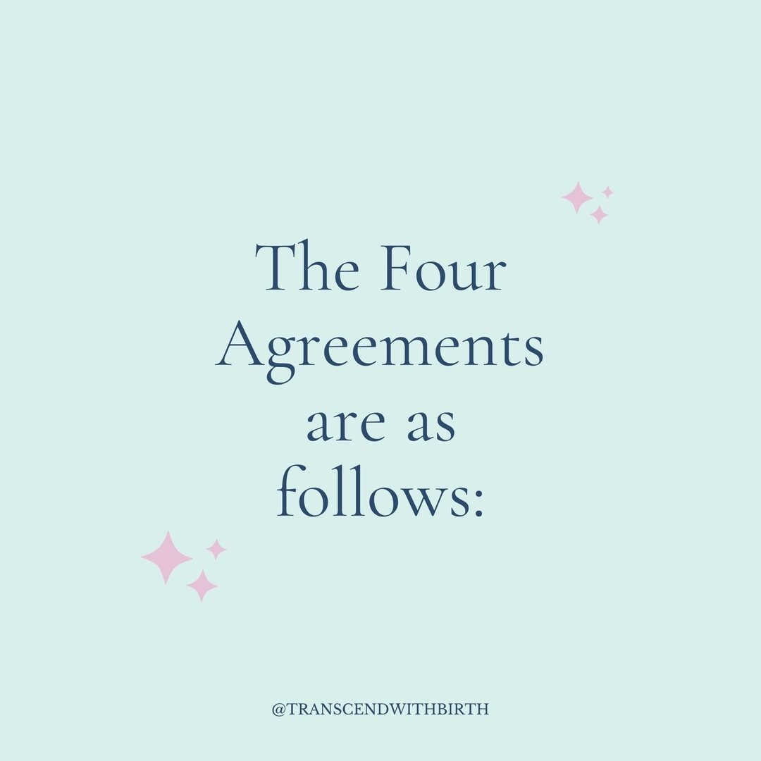 The four agreements I live in my personal life and career. 

What are your agreements to yourself?

#motherhood #fouragreements #sacramentodoula
