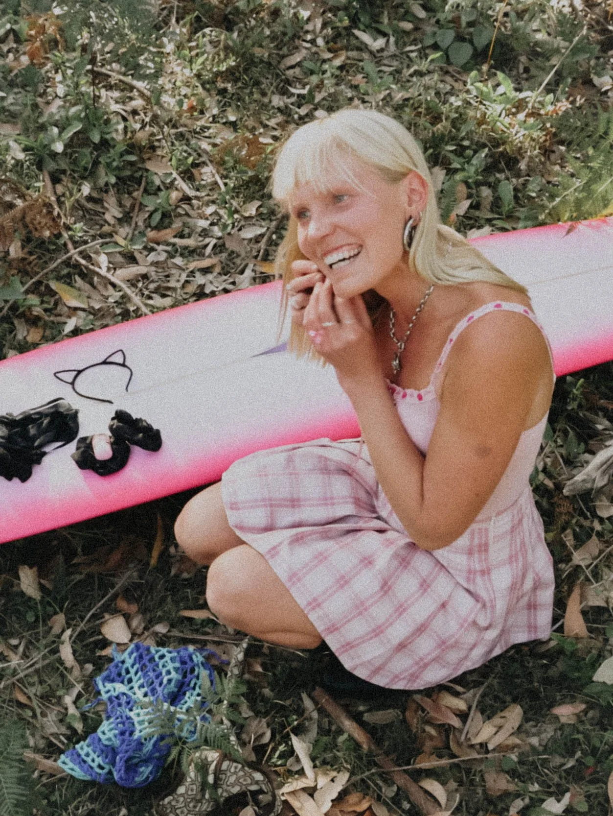 Mishku - Surfboard design collaboration by Sonja Vahasaari and Bennett Surfboards.