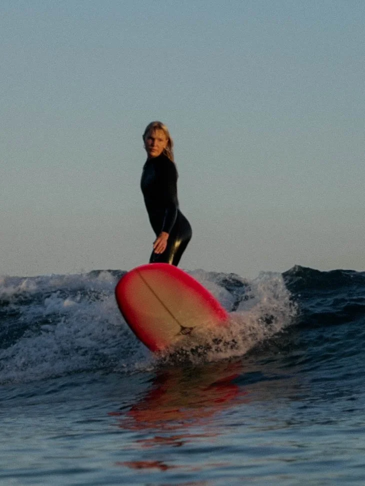 Mishku - Surfboard design collaboration by Sonja Vahasaari and Bennett Surfboards.