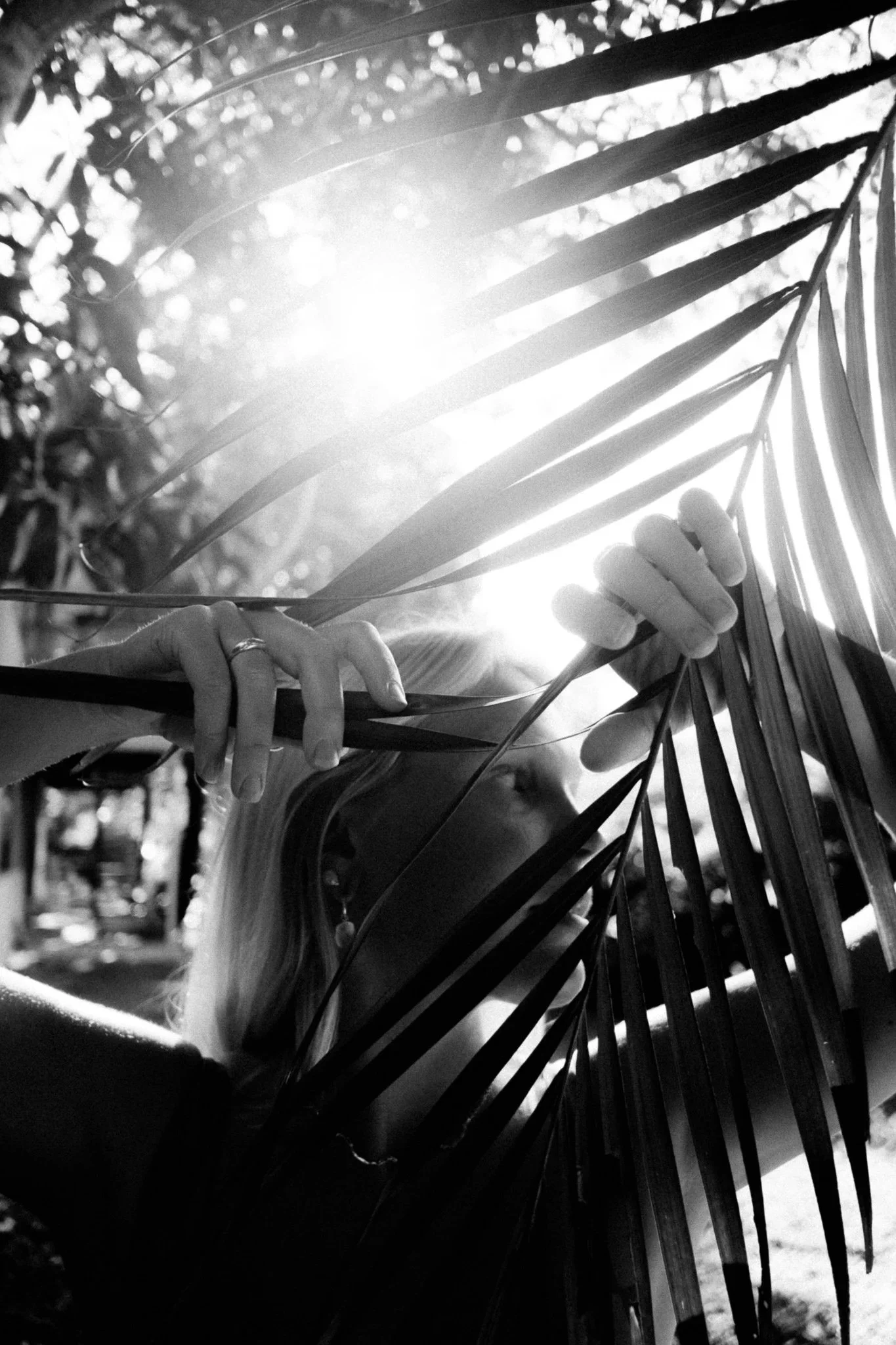 Image of Found Treasure jewellery modeled by Sonja Vahasaari.