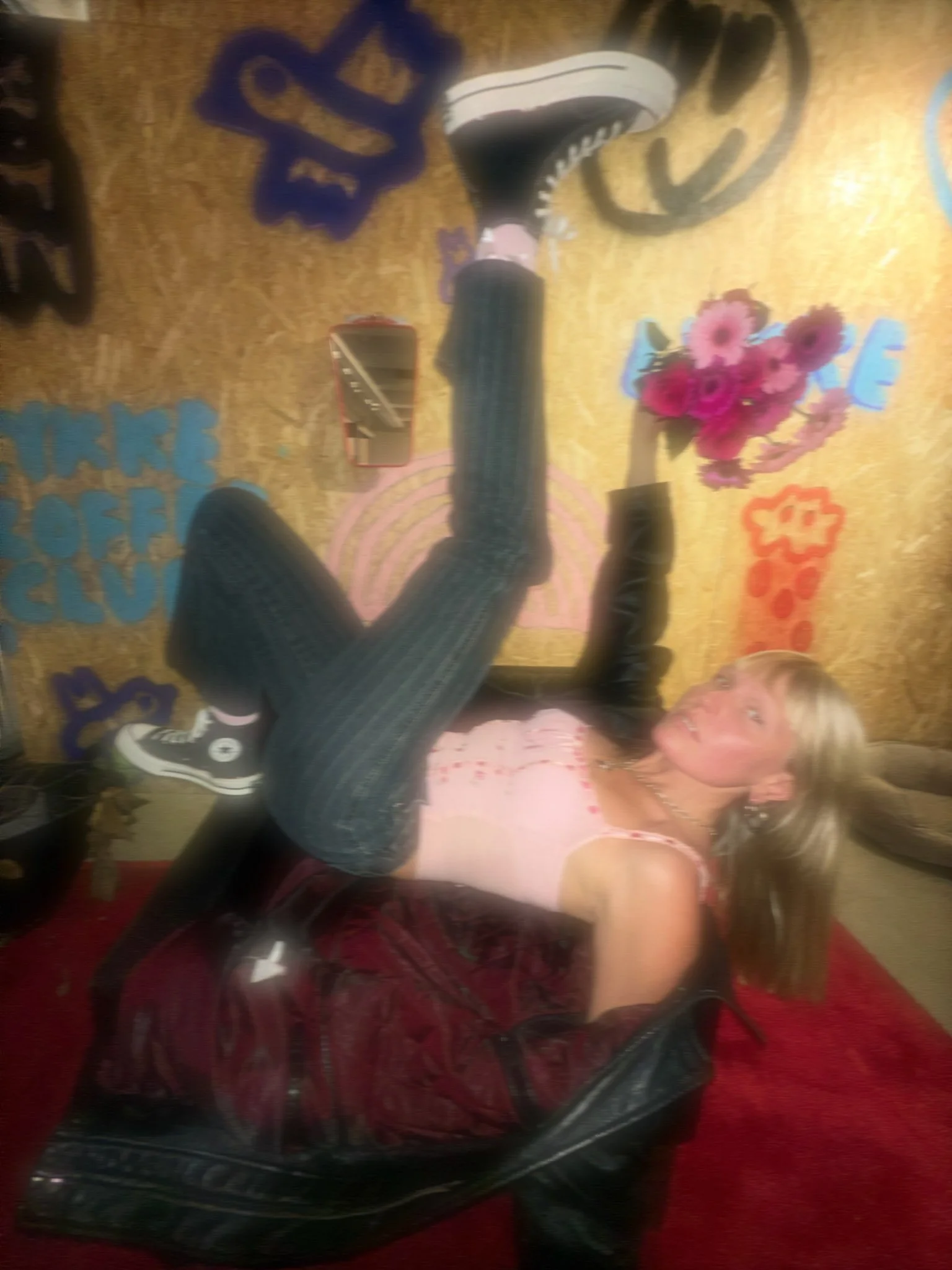 Sonja Katariina Vahasaari modeling for Converse