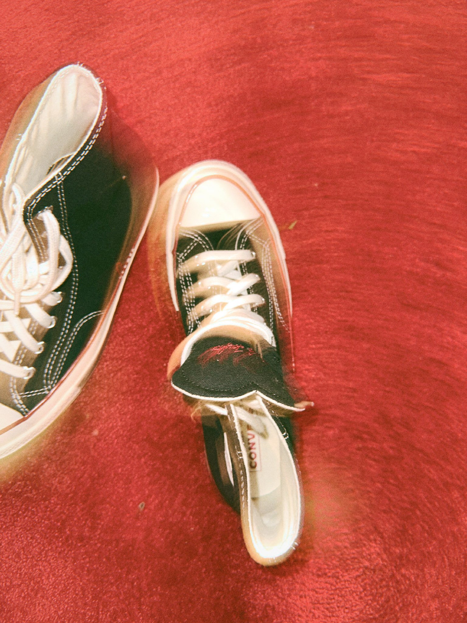 Sonja Katariina Vahasaari modeling for Converse