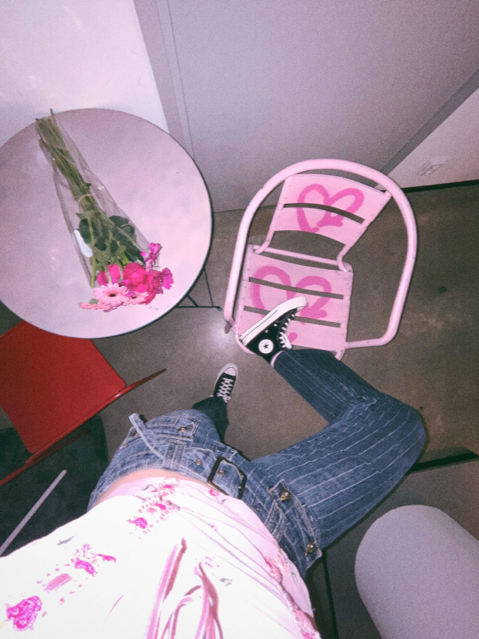 Sonja Katariina Vahasaari modeling for Converse