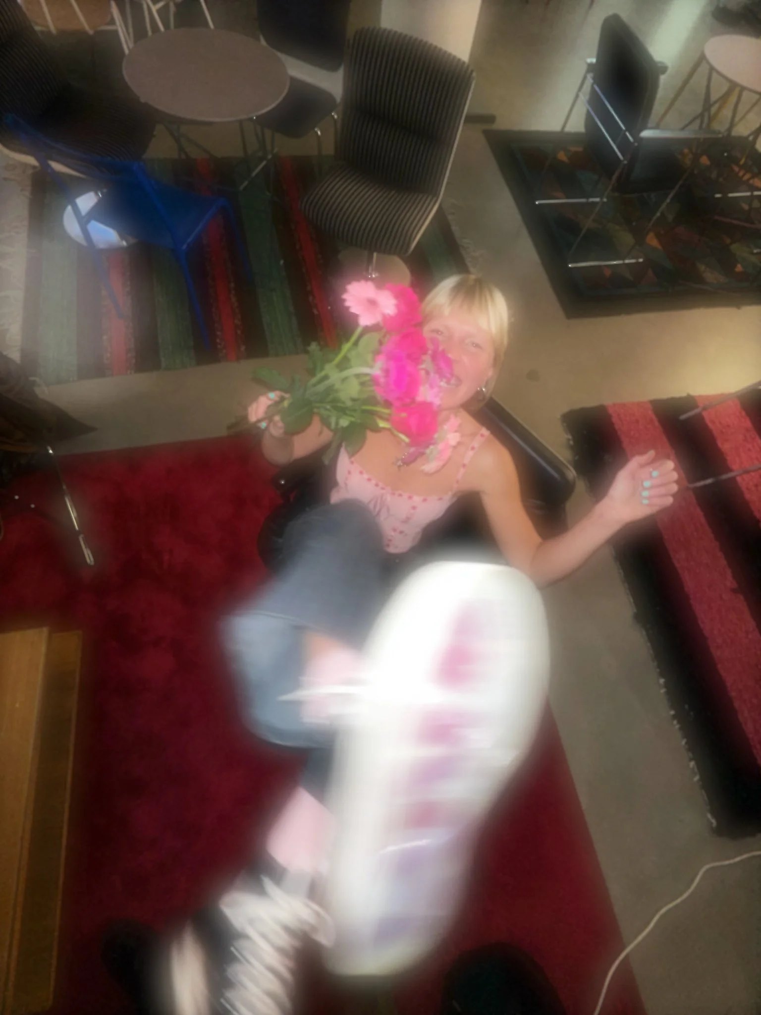 Sonja Katariina Vahasaari modeling for Converse