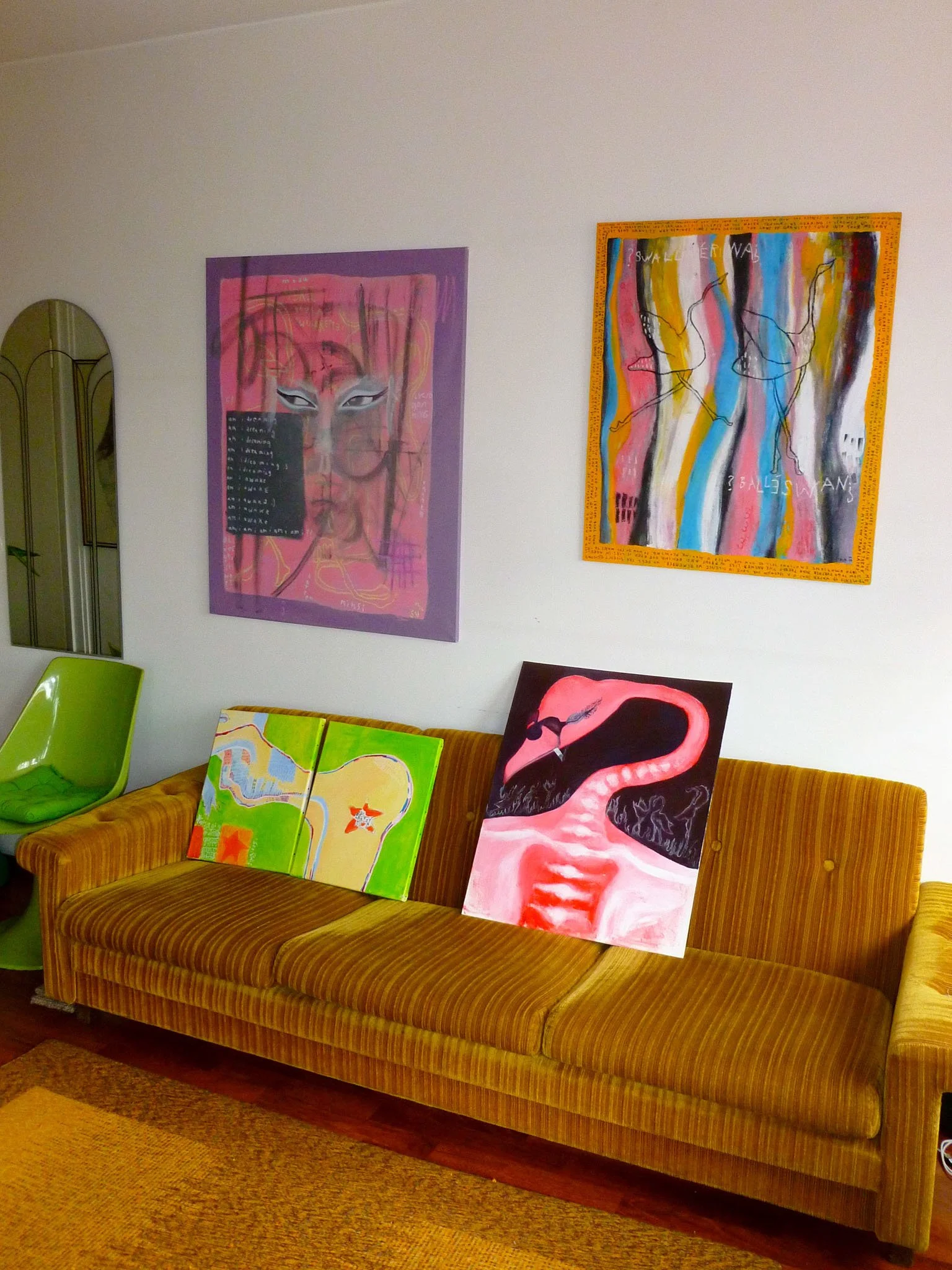 Sonja Katariina Vahasaari's paintings.