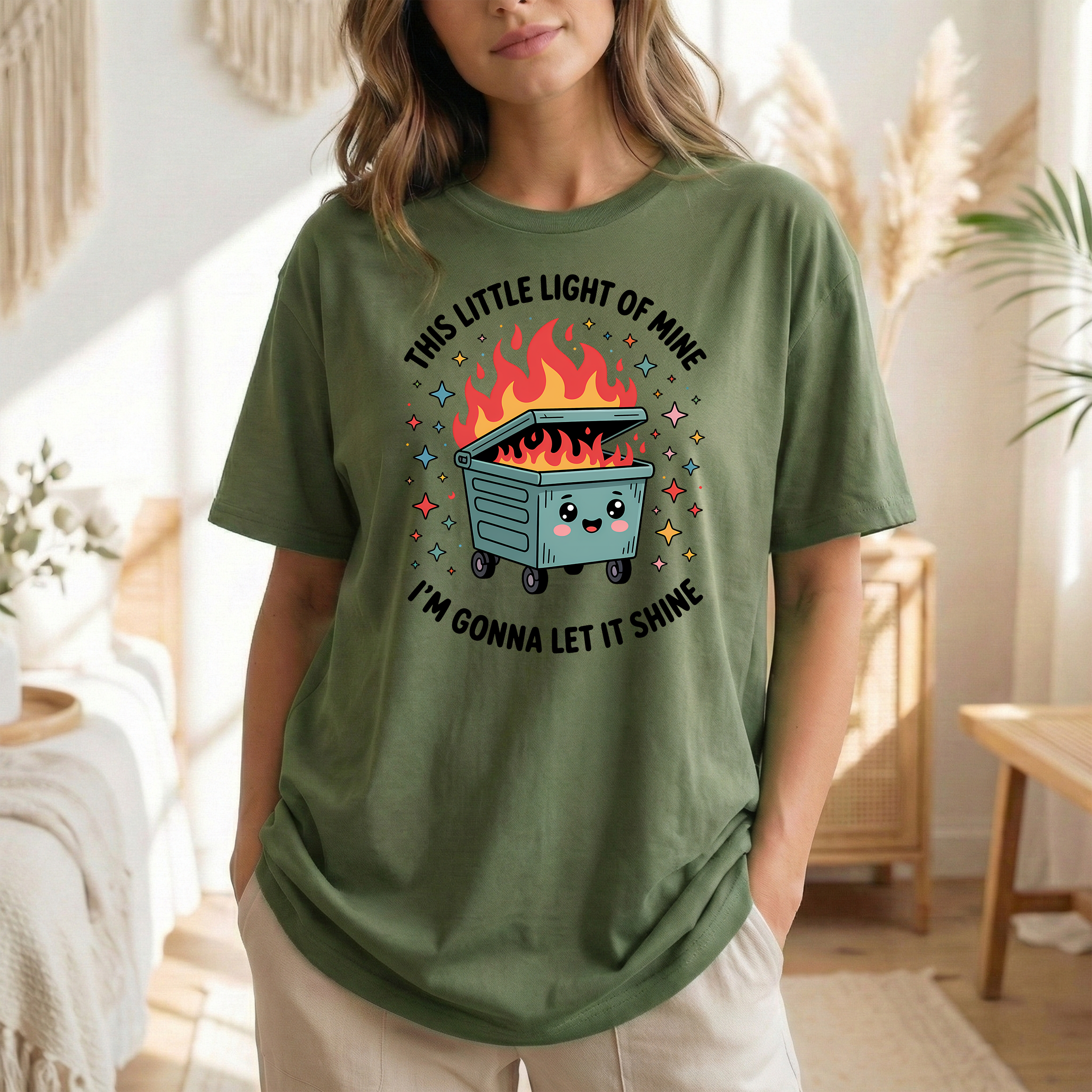 Dumpster fire