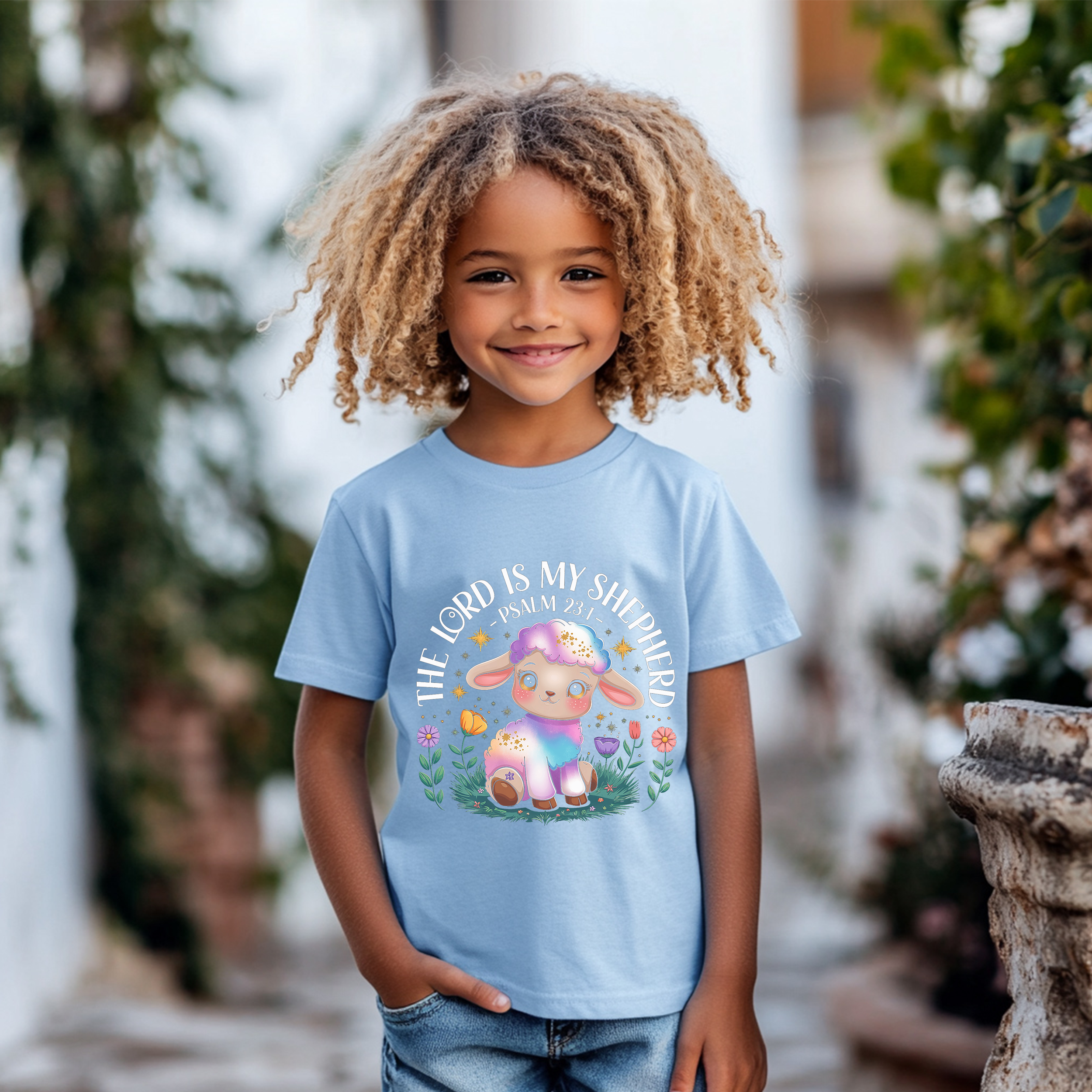 The Lord is my Shepherd Kids Shirt