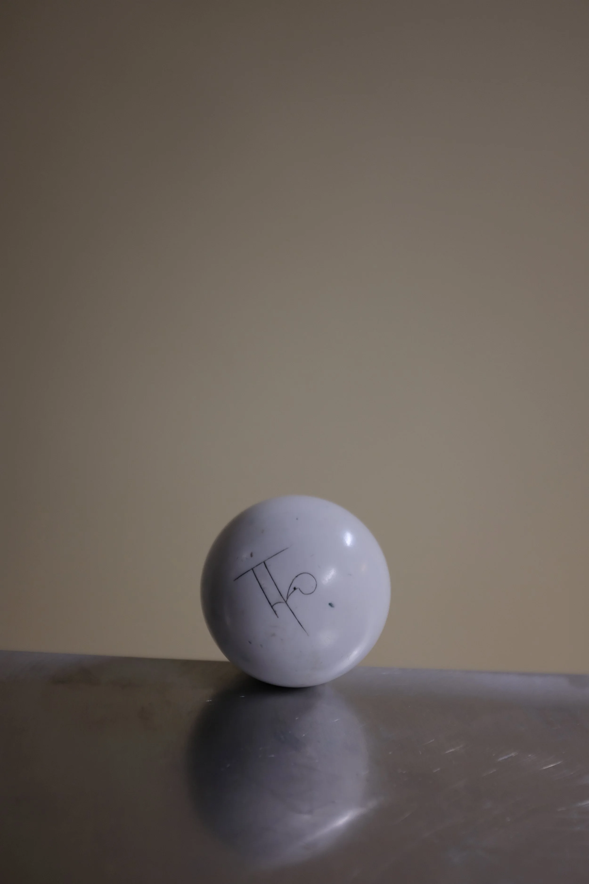 010 signed stone ball